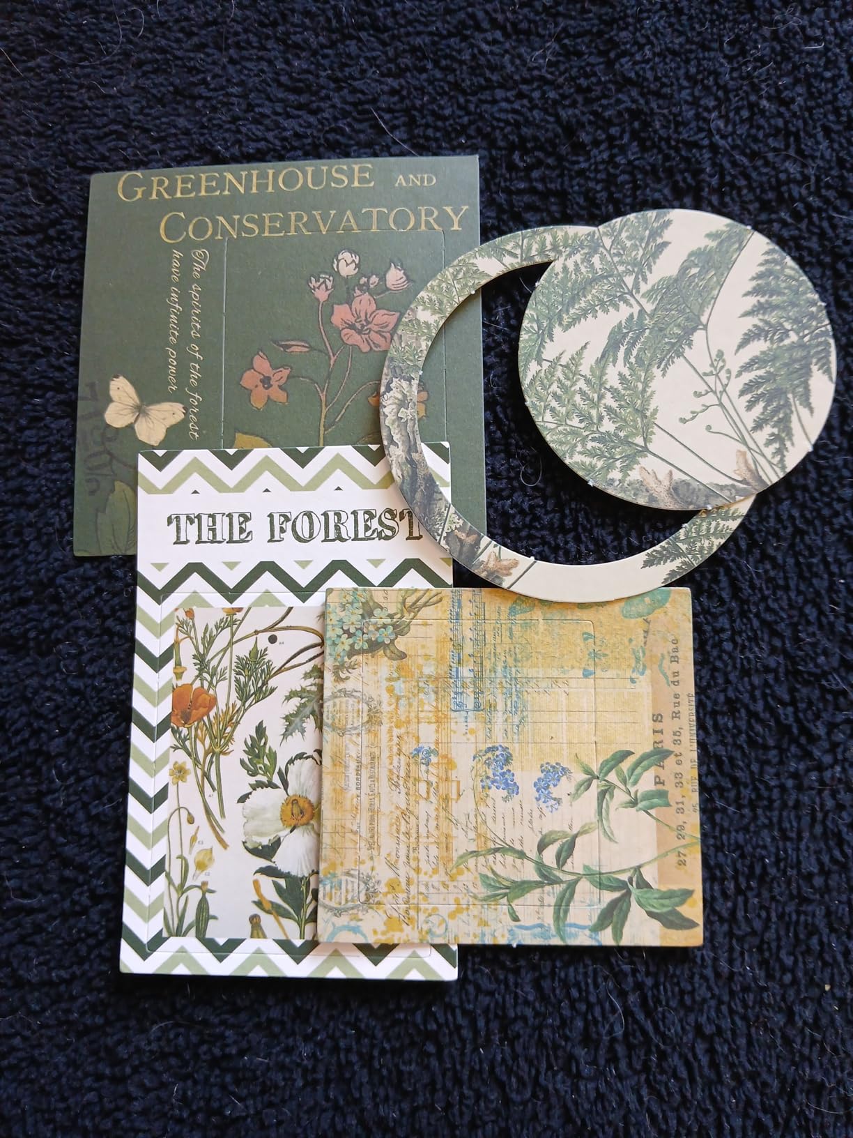 emmoolife Vintage Aesthetic Scrapbooking Supplies Kit, Flowers Botanical Bullet Junk Journal Kit with Journaling Supplies, Tweezers, A6 Grid Notebook,Stationery,Sticker, Birthday Craft Gift for Adult customer photo 2
