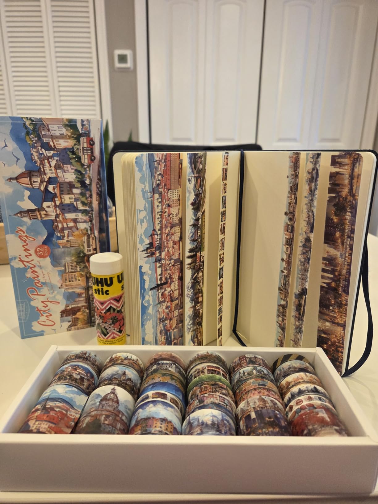 24 Rolls Vintage Washi Tape Set, Floral Letter Butterfly Mushroom Botanical Flower Writable Decorative Tapes for Scrapbooking, Junk Journal Supplies, Bullet Journaling 5-75mm Wide 9.84ft long/Roll customer photo 2