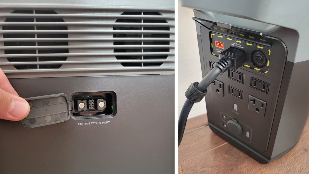 EF ECOFLOW Portable Power Station DELTA 2, 1024Wh LiFePO4 (LFP) Battery, 1800W AC/100W USB-C Output customer photo 2