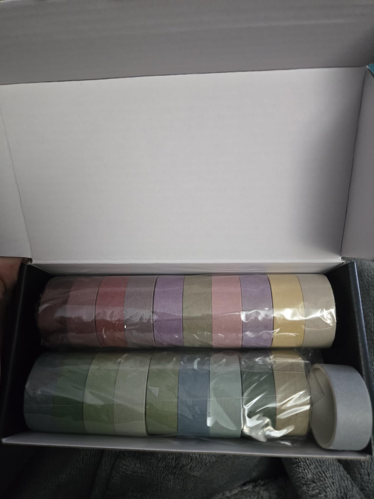 Mooker 39 Rolls Washi Tape Set - Morandi Colored Masking Tape, Thin Vintage Tape for Journaling, Scrapbooking Supplies, Crafts Aesthetic, Gift (Nature Color 10mm) customer photo 1
