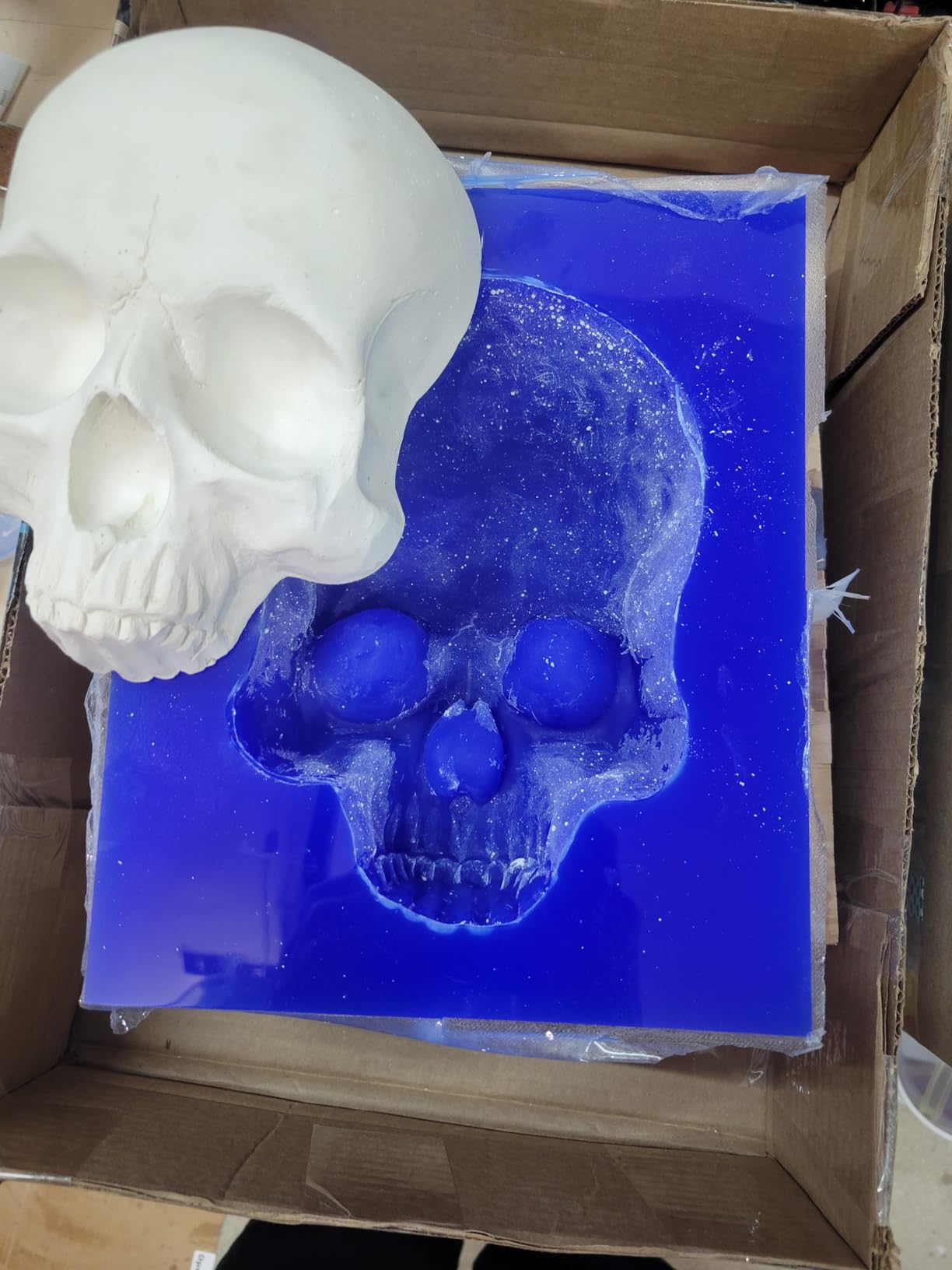 LET'S RESIN Silicone Mold Making Kit 30A,160oz/10Lbs Durable Mold Making Silicone Rubber, Fast Cure Platinum Cured Silicon, Self-Degassing Molding Silicon, Ideal for DIY Resin Molds customer photo 1