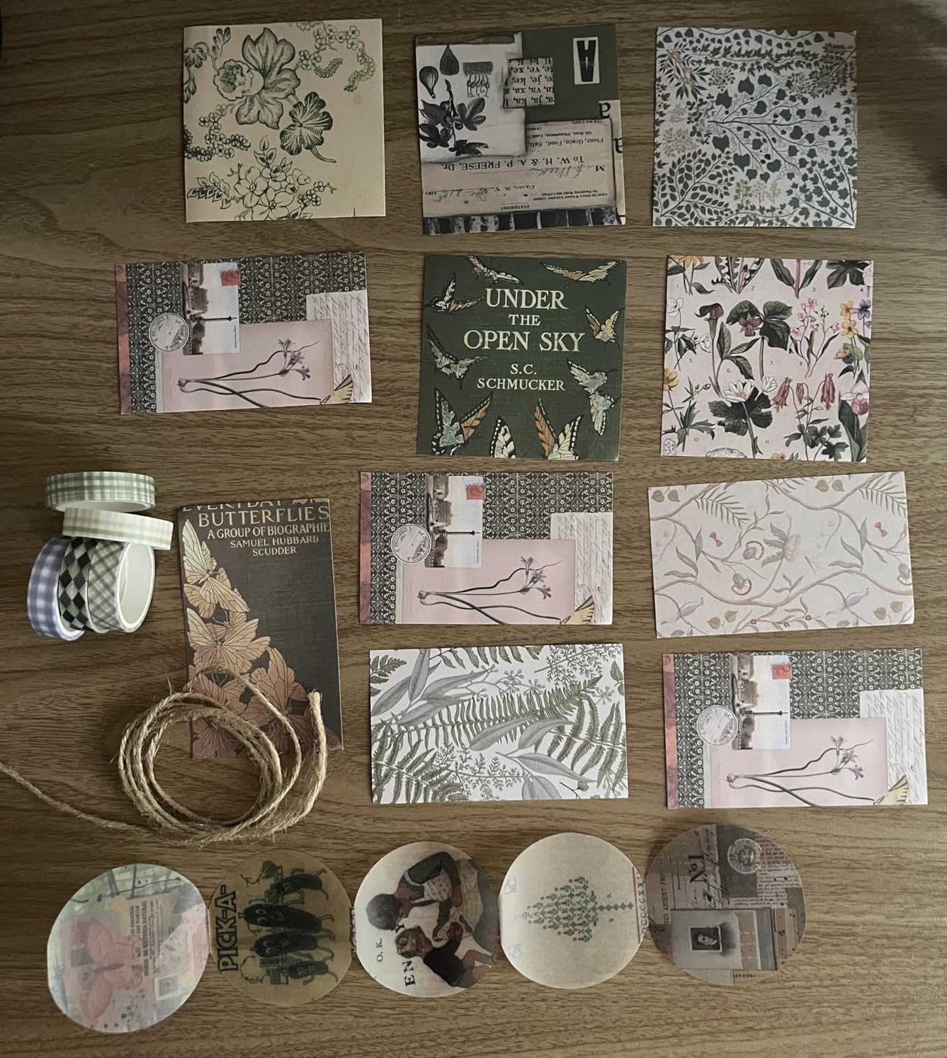 JOYCHOIC Vintage Junk Journal Supplies Aesthetic Journaling Kit, Scrapbook Papers Stickers Large Collection for Bullet Scrapbooking Materials, Planner DIY Arts Craft Collage, Adults customer photo 1