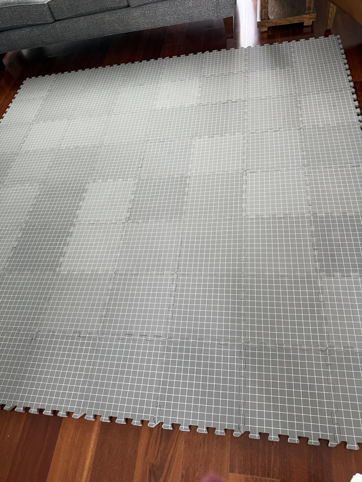 Yrangee Blocking Mats for Knitting & Crochet Project, Extra Thick Blocking Boards with Grids for Needlepoint or Crochet, 9 Pack Knitting Mats with 150 T-Pins and Storage Bag customer photo 1