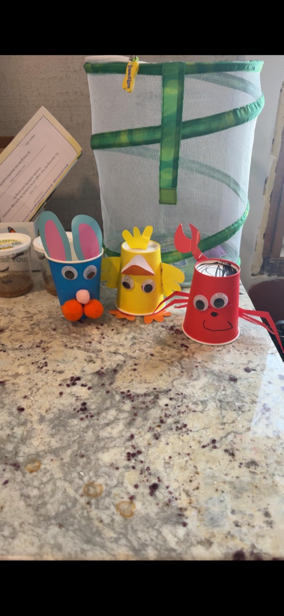 Arts and Crafts for Toddlers & Kids Ages 3-5 - Paper Cup Craft Kit, 8 Animal Projects - Fun Preschool Activity for Girls & Boys customer photo 1