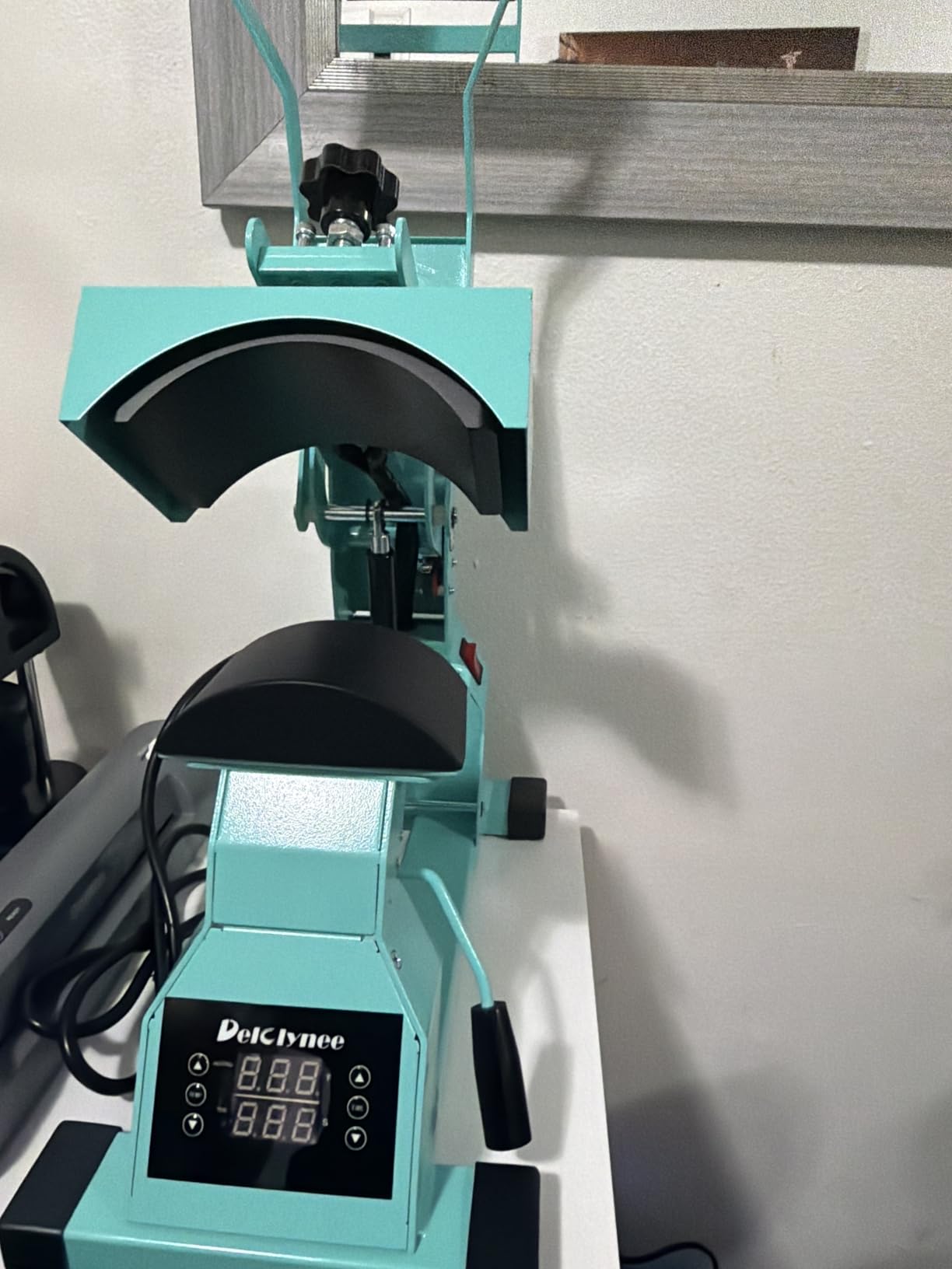 Hat Heat Press Machine for Caps with 2pcs Interchangeable Platens (6.7
