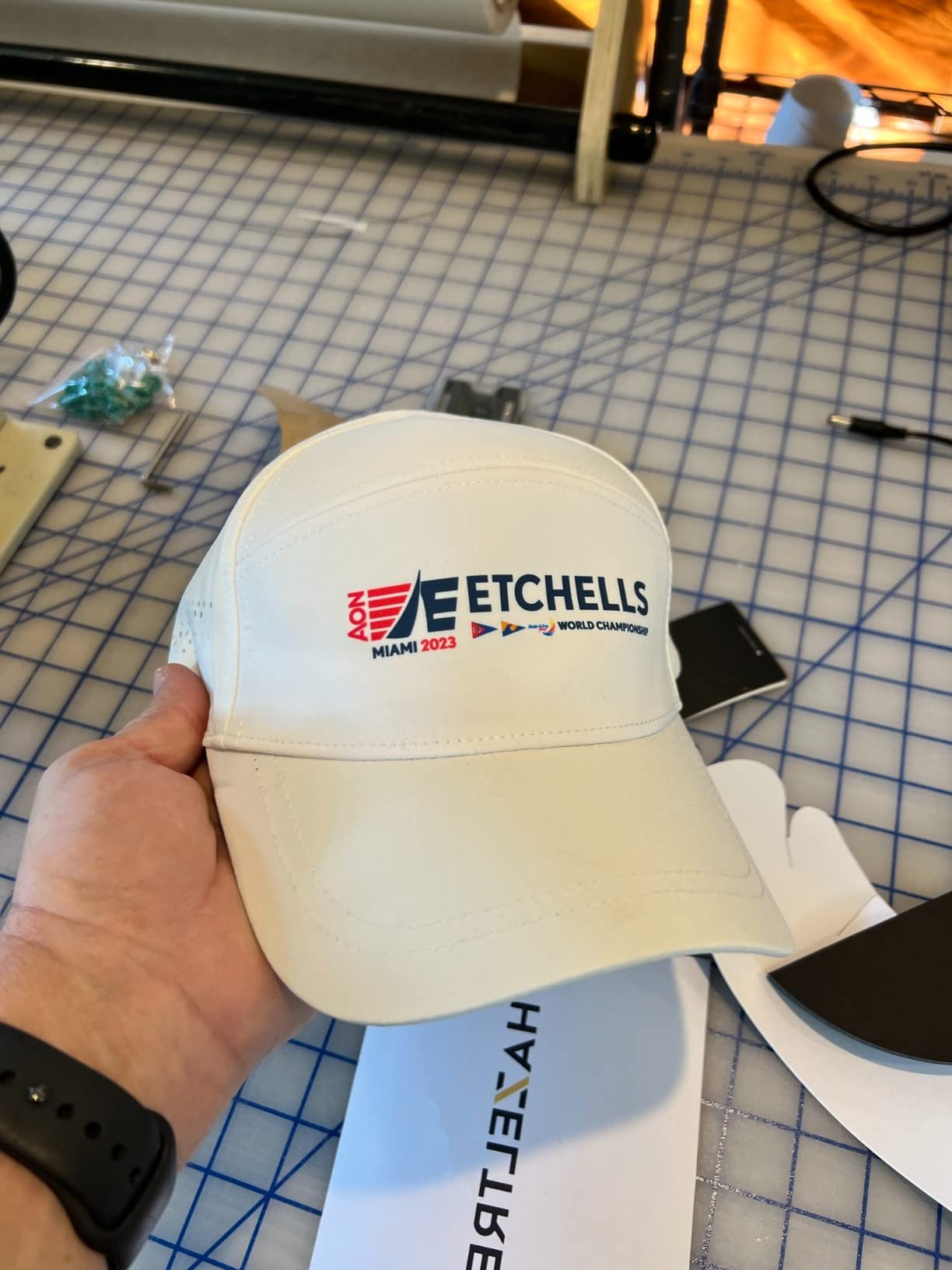 Hat Heat Press Machine for Caps with 2pcs Interchangeable Platens (6.7