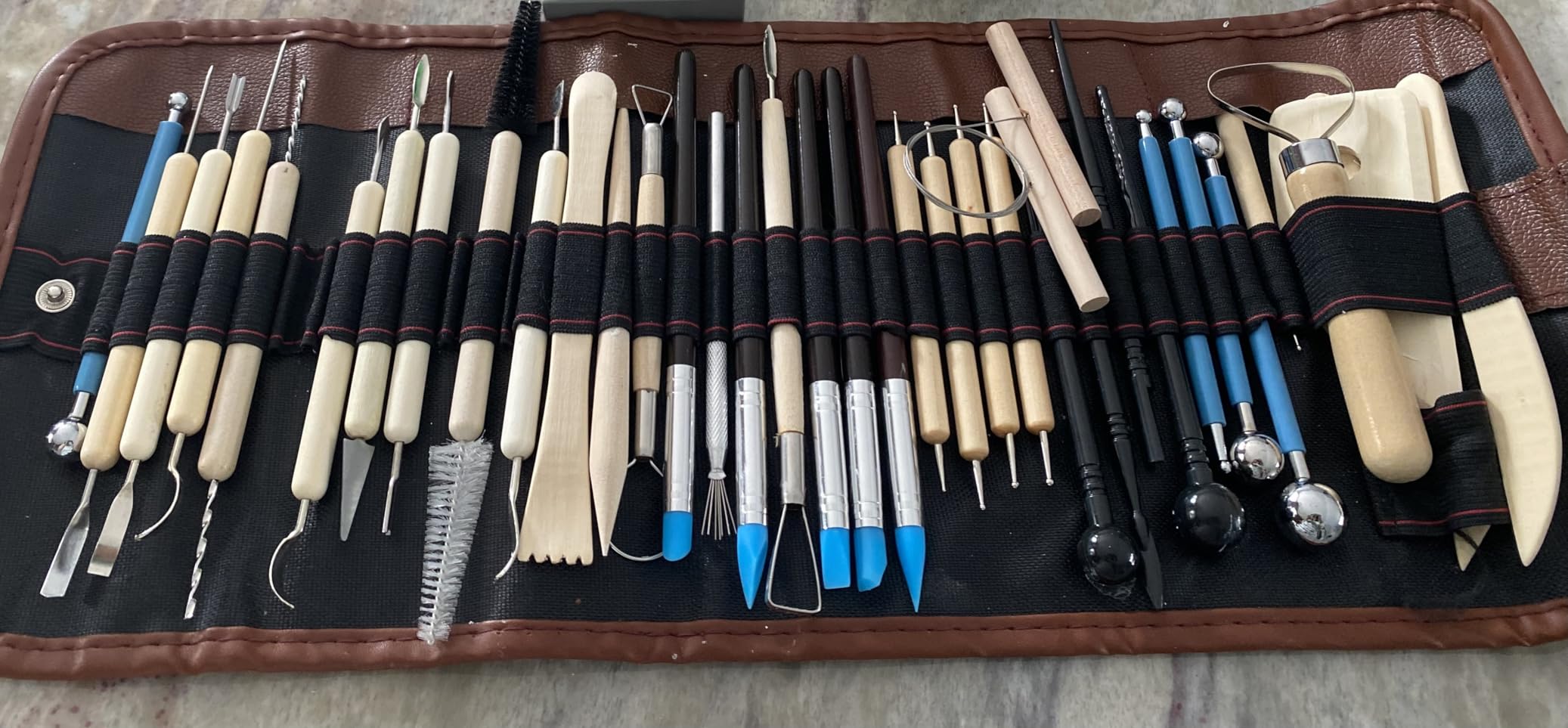 ReArt Natural Air-Dry Clay, Pottery Clay 10LBs with 40 Pcs Pottery Tools Clay Sculpting Tool Set, All-Purpose Modeling Clay (White) customer photo 1