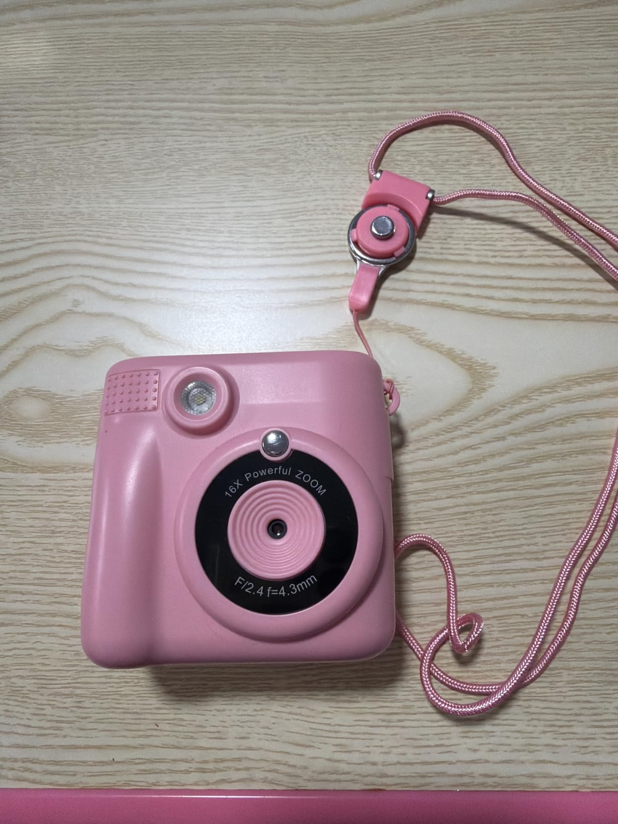 ESOXOFFORE Instant Print Camera for Kids, Christmas Birthday Gifts Girls Boys Age 3-12, HD Digital Video Cameras Toddler, Portable Toy 3 4 5 6 7 8 9 10 Year Old Girl with 32GB SD Card-Pink customer photo 1