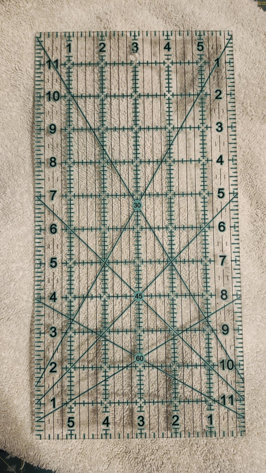 MANUFORE Quilting Ruler 6