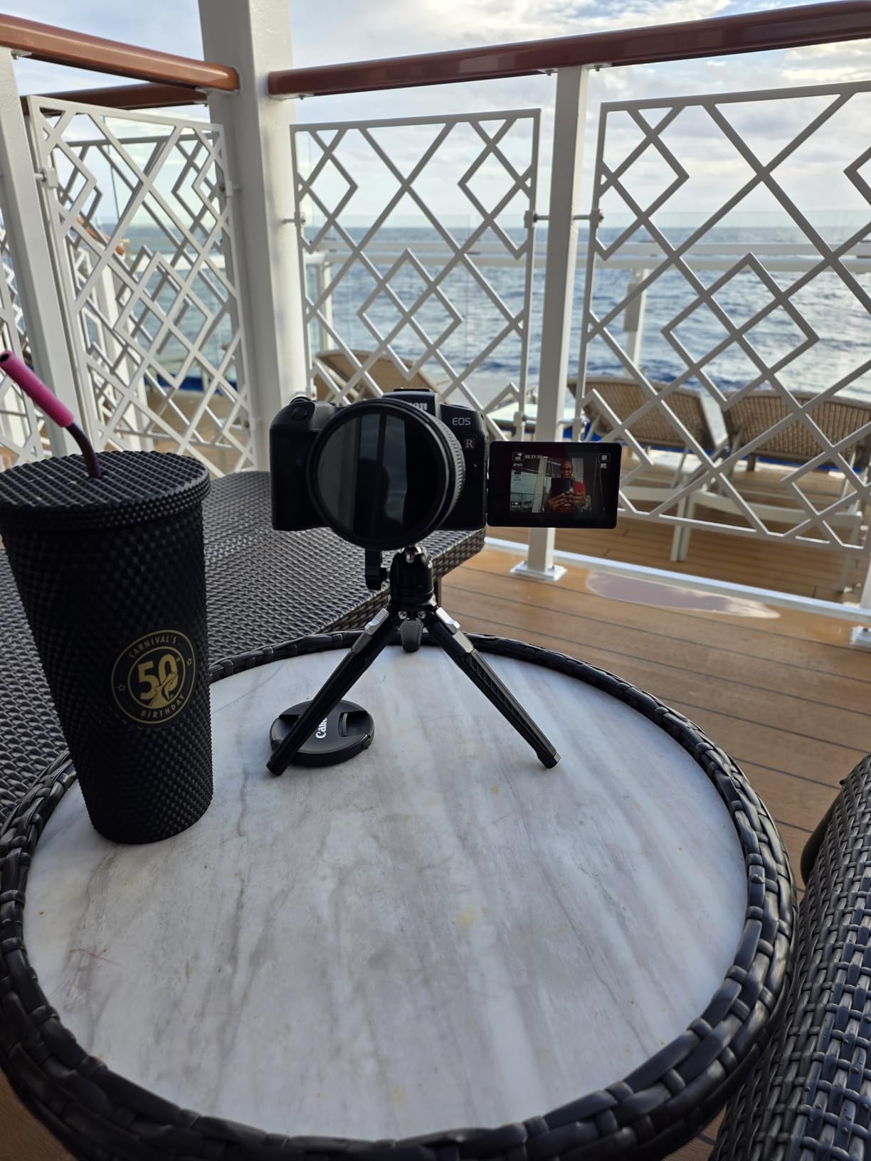 NEEWER Mini Metal Table Tripod with 360 Degree Ball Head, Supports Vertical Recording and Handle, Portable Travel Tripod with 1/4 Inch Screw for Camera Mobile Phone Action Cam, Max. Load 3 kg, TP29 customer photo 2