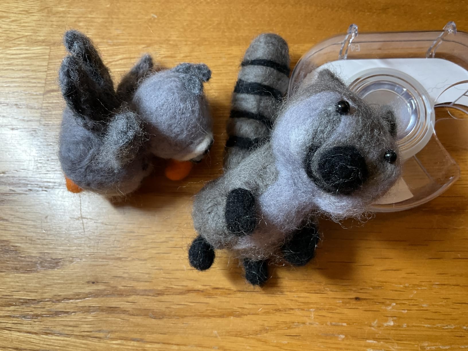 WATINC Needle Felting Kit - 5 Set Unique Different Cute Doll Wool Felt Needle Tools Foam Pad Instruction, DIY Home Decoration Craft Party Supplies for Art Work Starter Beginners (Woodland Animal) customer photo 1