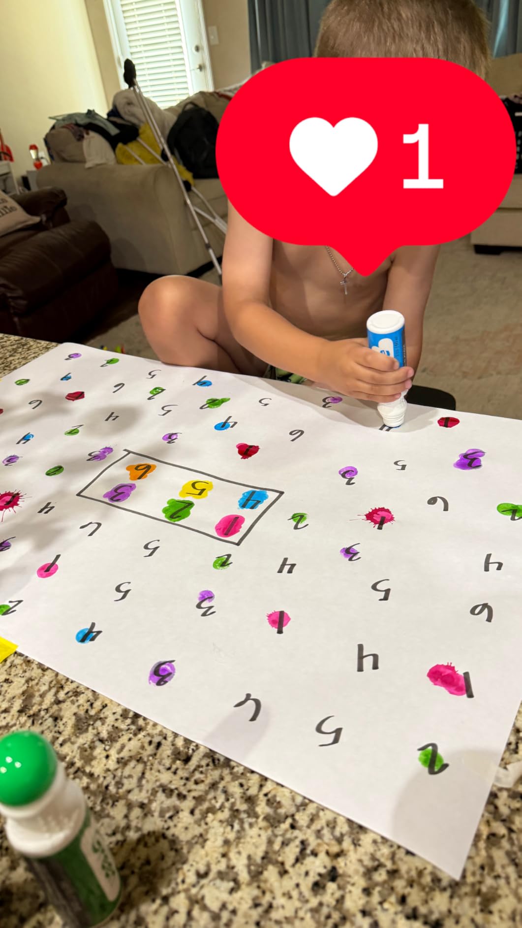 Dot Markers for Toddlers Kids Preschool, Bingo Daubers Washable Art Markers 8 Colors, Toddlers Arts and Crafts Supplies, Kids Painting Drawing Coloring Supplies, Dot Paint Craft Kit Preschool Learning customer photo 2