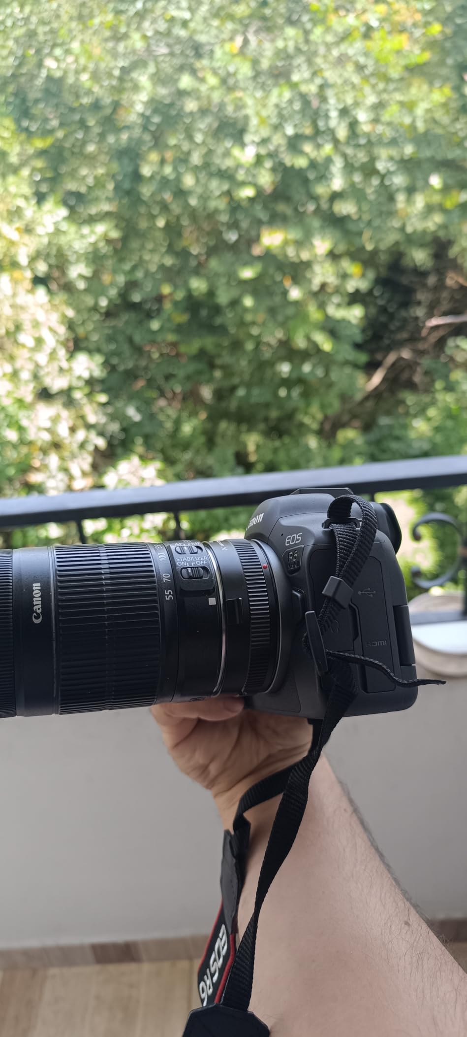 K&F Concept EF to EOS R Adapter, Auto Focus Lens Mount Adapter for EF EF-S Lens Compatible with Canon EOS R Mount Cameras customer photo 2