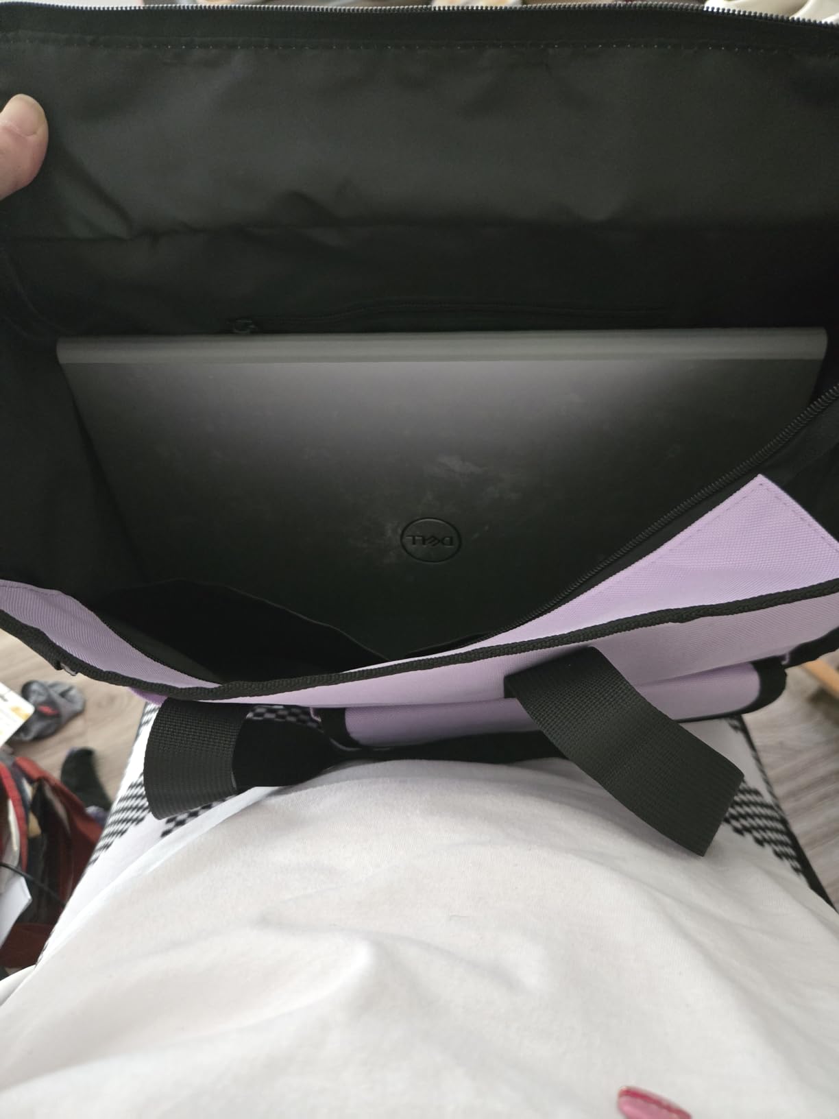BALEINE Large Utility Tote Bag with Reinforced Bottom, Multi Pockets Foldable Tote Bag for Nurse, Travel, Work customer photo 1
