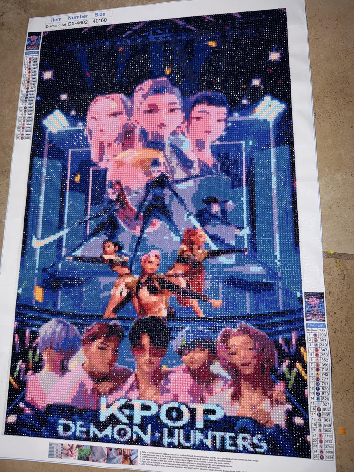 Diamond Painting Sealer, Topwey Diamond Painting Adhesive with Applicator Helps retain Your Diamond Sparkle, Also Applicable to Puzzles for Adults (125 ML 4.4 Fl Oz) customer photo 1