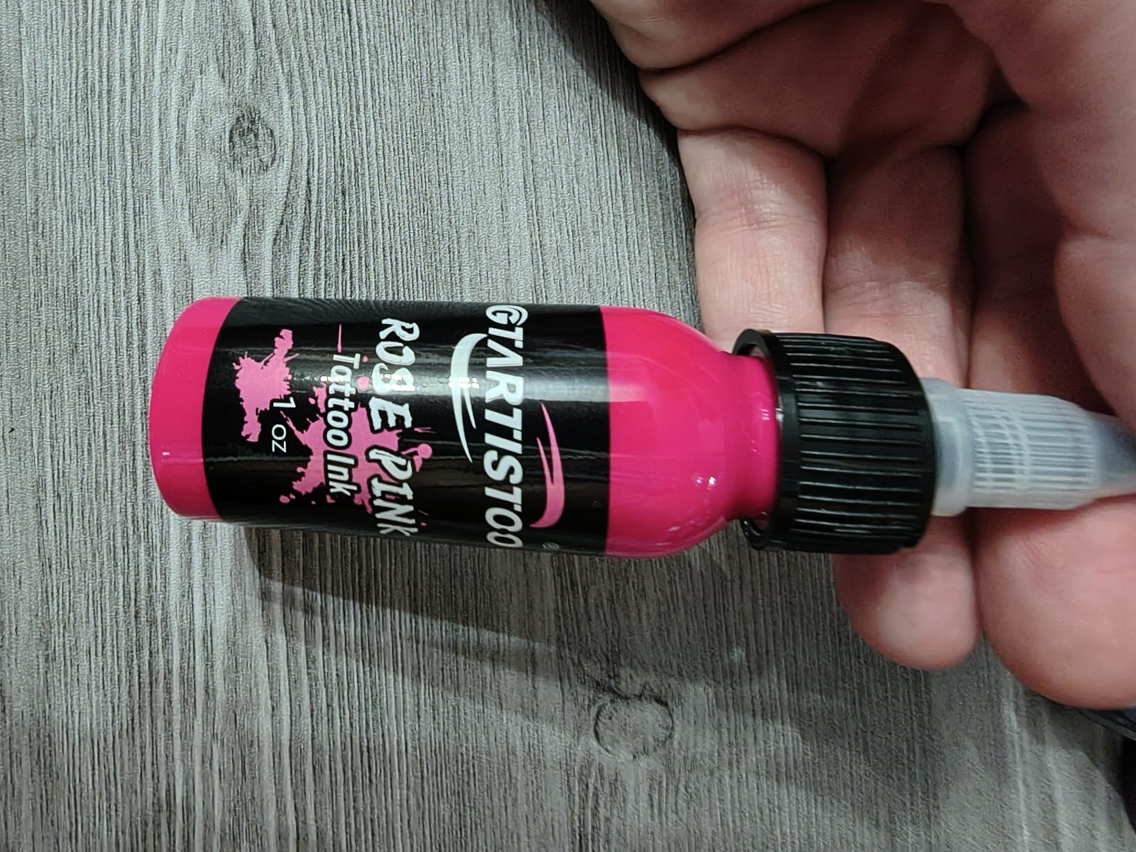 GTARTISTOO Professional Tattoo Ink Set 14 Colors 1OZ (30ml) Vegan-Friendly Pigment Tattoo Ink Supplies Ink customer photo 2