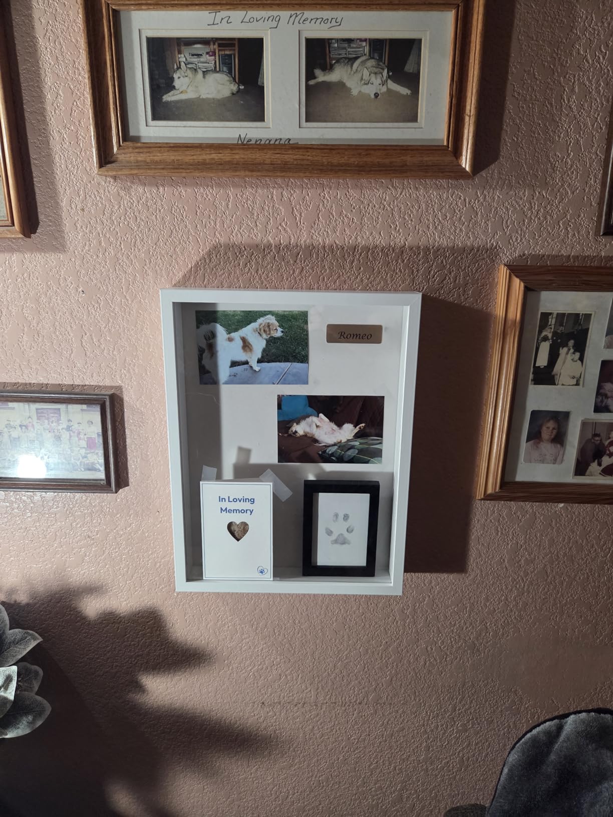 Americanflat 16x20 Shadow Box Frame with Polished Plexiglass - Silhouette Collection - Large Shadow Box Display Case for Tabletop and Wall Display - Black with Soft Felt Back customer photo 1