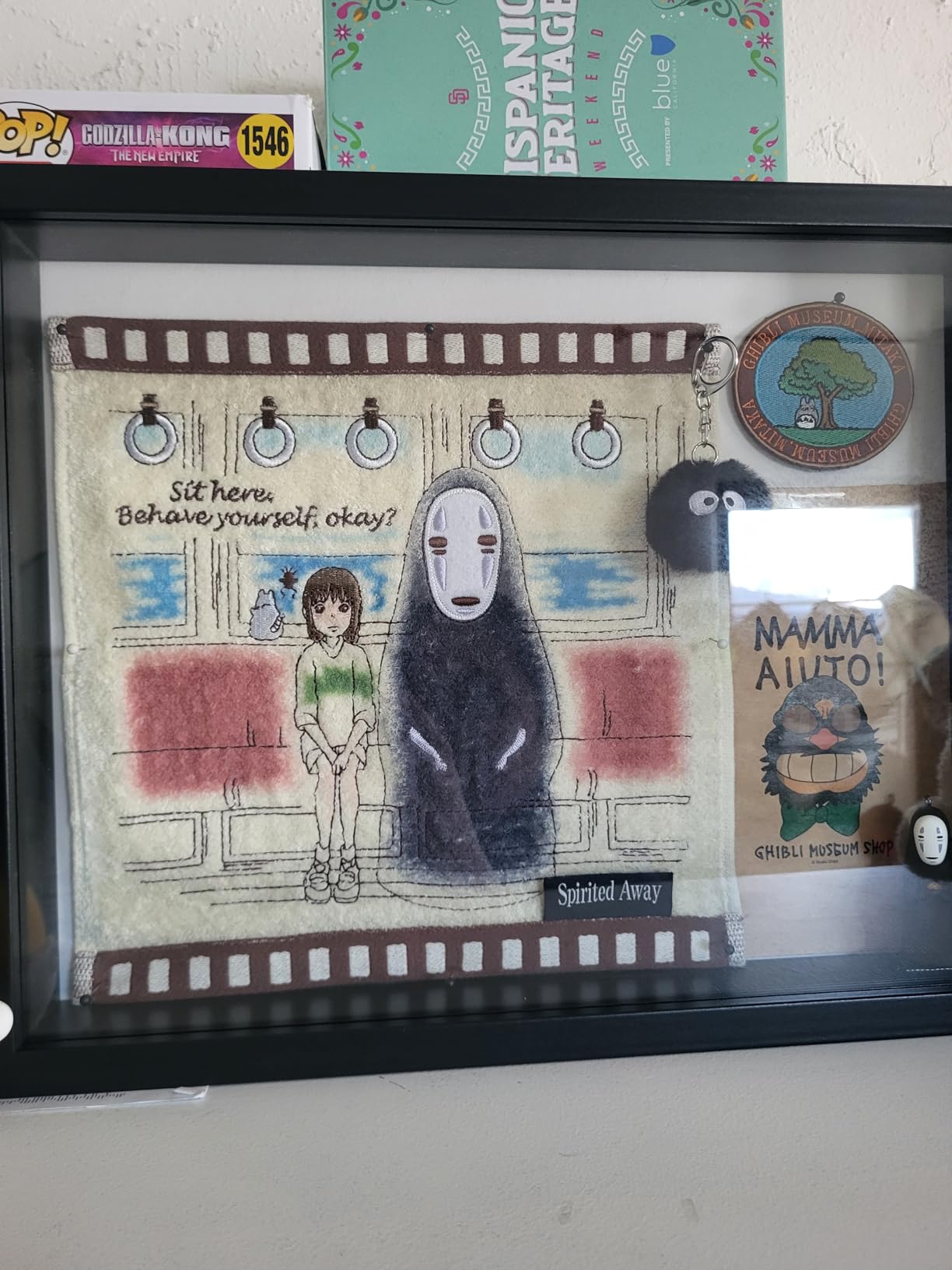 Americanflat 16x20 Shadow Box Frame with Polished Plexiglass - Silhouette Collection - Large Shadow Box Display Case for Tabletop and Wall Display - Black with Soft Felt Back customer photo 2