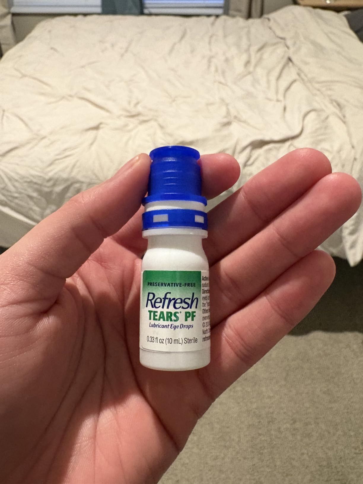 REFRESH TEARS PF Preservative-Free Artificial Tears Lubricant Eye Drops, 0.33 fl oz (10 mL) customer photo 1