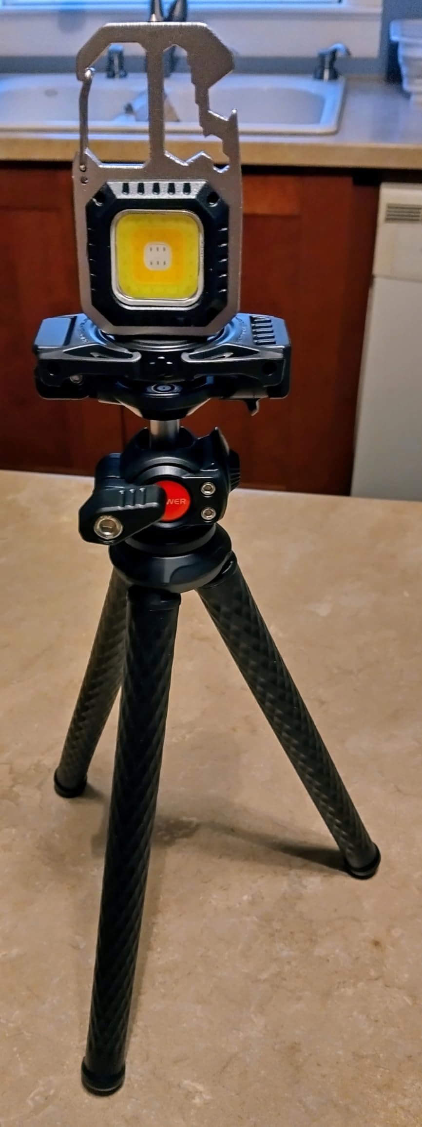 NEEWER Tripod for iPhone with Remote, Mini Flexible Phone Tripod Stand Vlog Selfie Stick with Phone Holder & Action Camera Adapter Compatible with iPhone GoPro Insta360 Samsung Digital Camera, TP35 customer photo 1