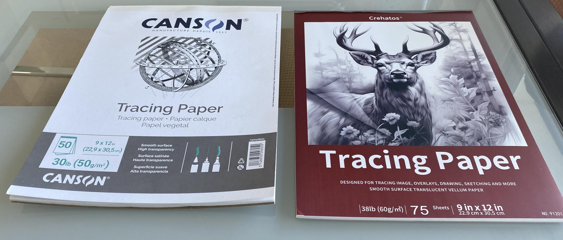 Canson Artist Series Tracing Pad Tape Binding, 50 Sheet, Art Supplies for Students & Professionals 14x17 inch customer photo 2