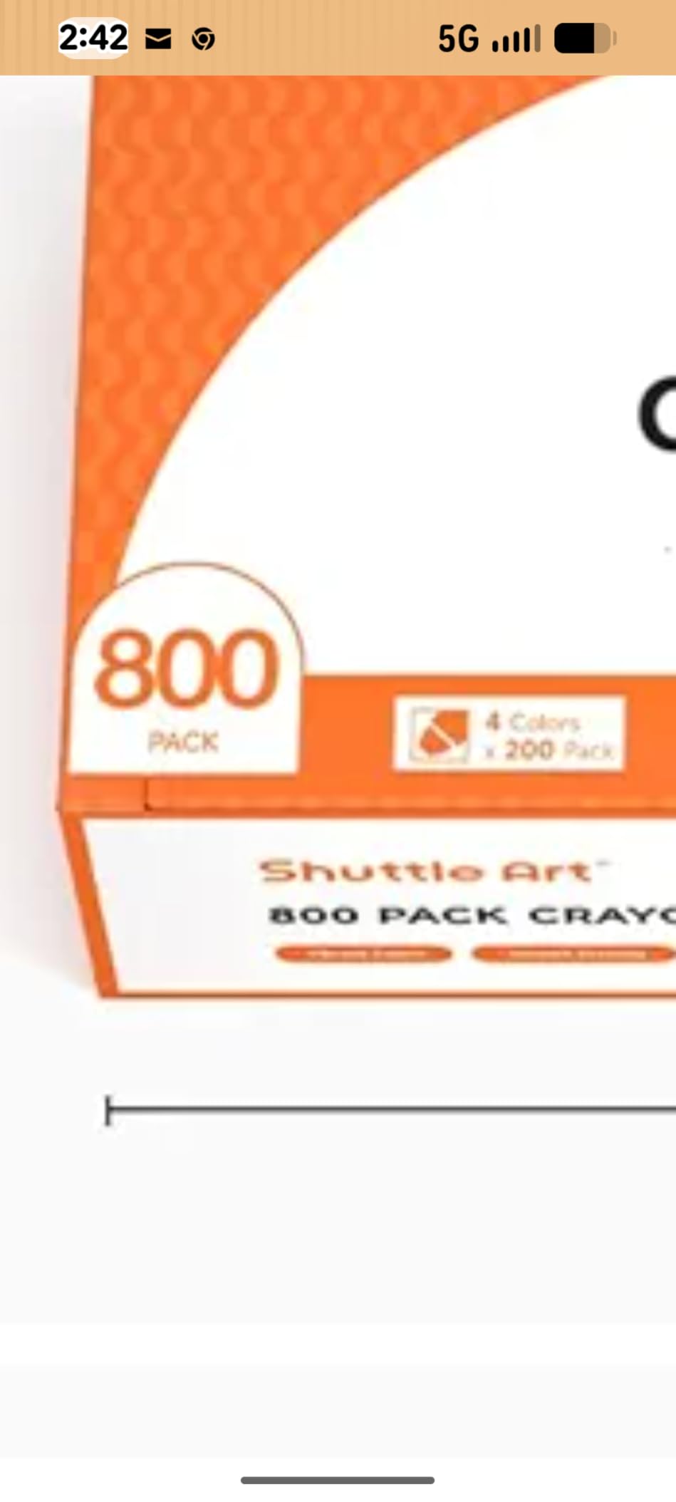 Shuttle Art Crayon Bulk Class Pack - 720 Count, 18 Assorted Colors with 40 Crayons per Color, Non-Toxic Bulk Crayon School Supplies for Teachers and Kids Arts & Crafts Supplies customer photo 1