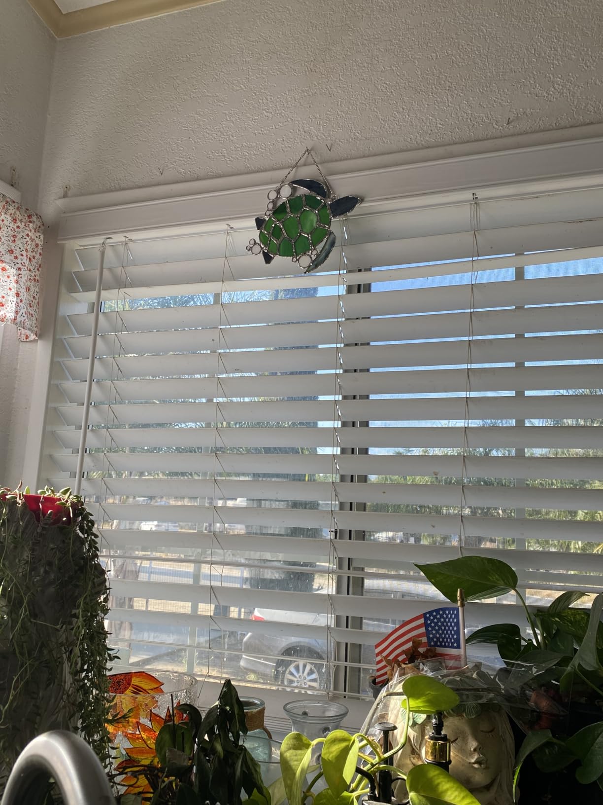 Sea Turtle Pre-Cut Stained Glass Kit customer photo 2