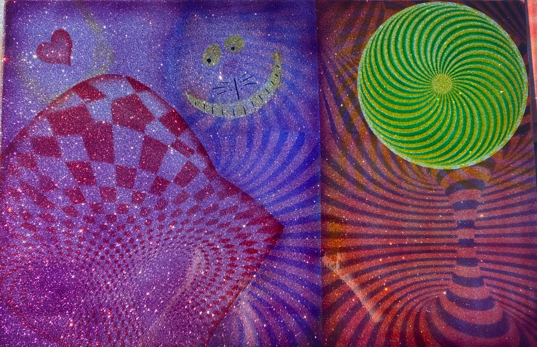 LiME LiNE 3-D Illusion Airbrush Stencils - Set of 9 Reusable Geometric Designs customer photo 2