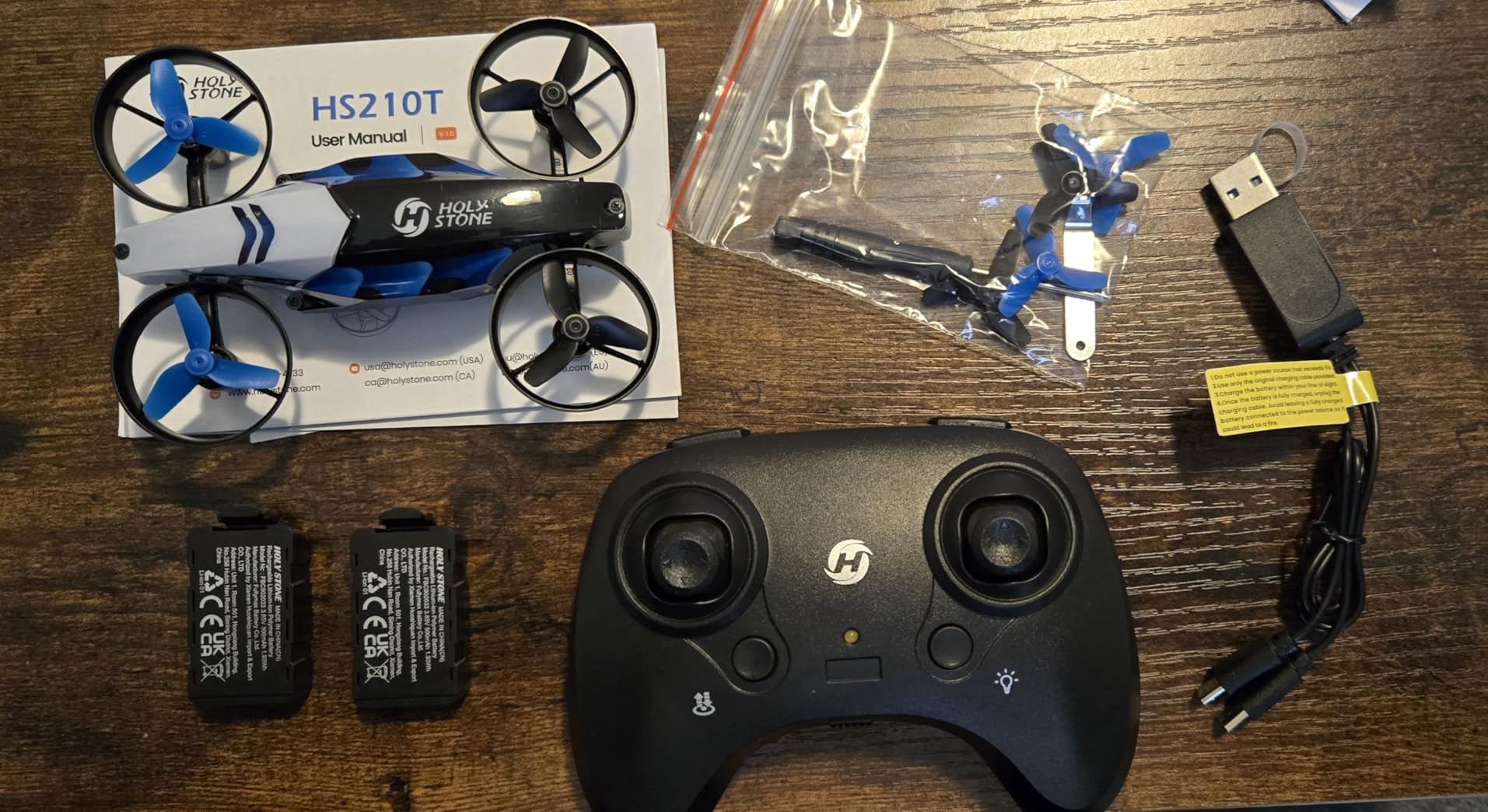 Holy Stone HS210T Drones for Kids, 2 IN1 MINI Indoor Drone with Land & Fly Mode, Four Posture Deformations RC Quadcopter with 3D Flip, Auto Hovering, Easter day& Birthday Toy Gift for Boys and Girls customer photo 1