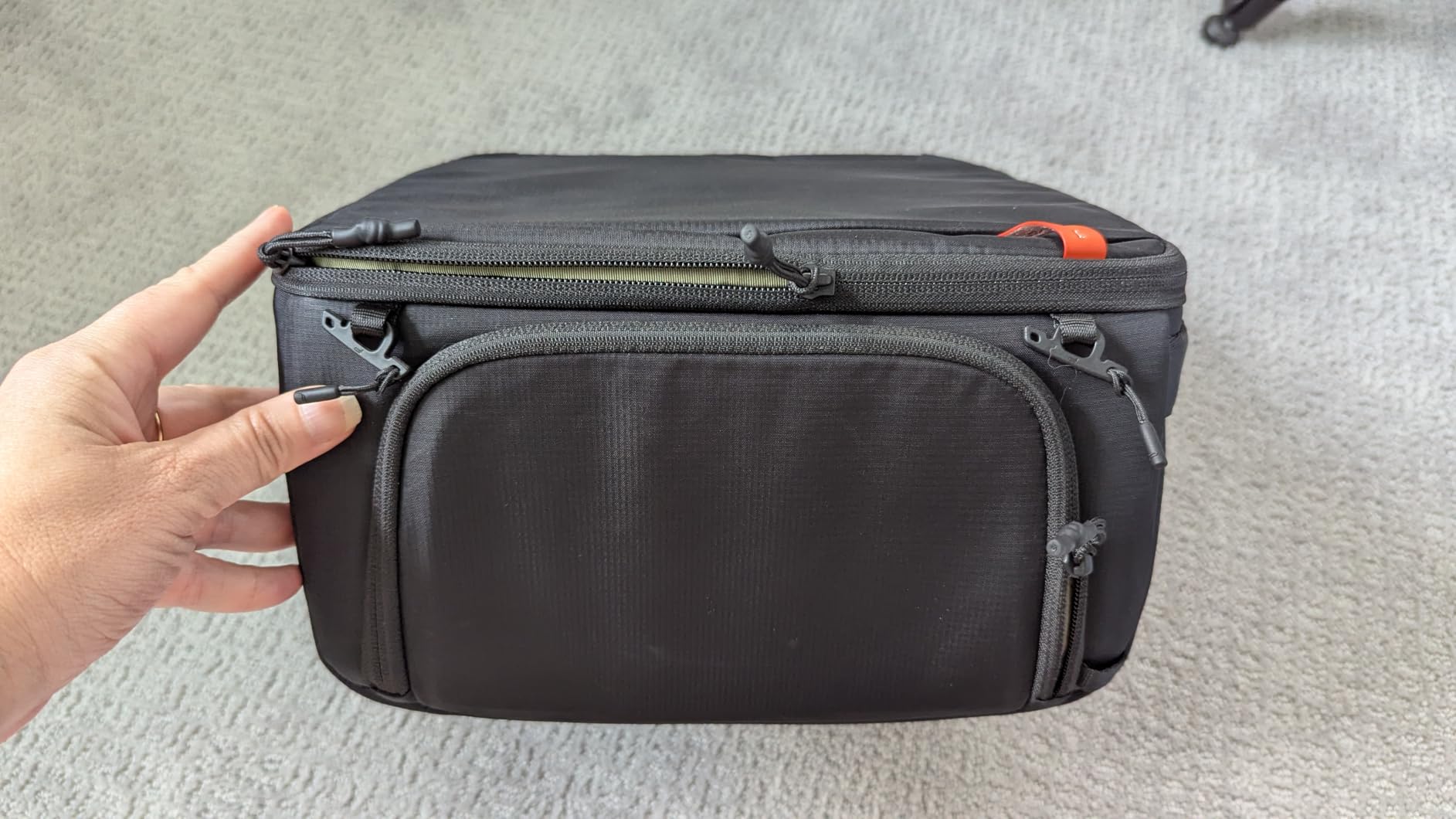 PGYTECH Small Camera Insert Bag, Waterproof Lens Pouch for Photographers and Traveler, Lightweight DSLR/SLR Lens Carrying Case with Thicken Partition for Canon/Nikon/Sony/Mirrorless Cameras customer photo 1