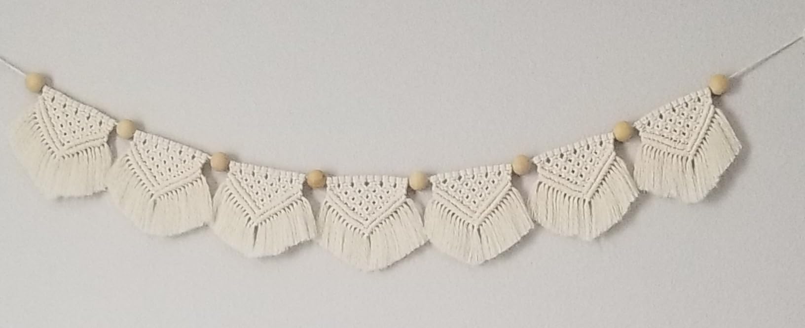 Cotton Macrame Cord 4mm 547yards Natural Colored Macrame Supplies, Soft Craft Cotton Rope for Plant Hanger Wall Hanger Dreamcatcher (Beige) customer photo 1