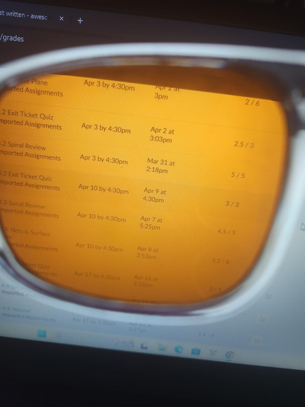 98.6% Blue Light Blocking Glasses for Computer & Gaming - Anti Harmful Blue Ray for Better Sleep, Amber Lenses Anti Fatigue & Eye Strain customer photo 2