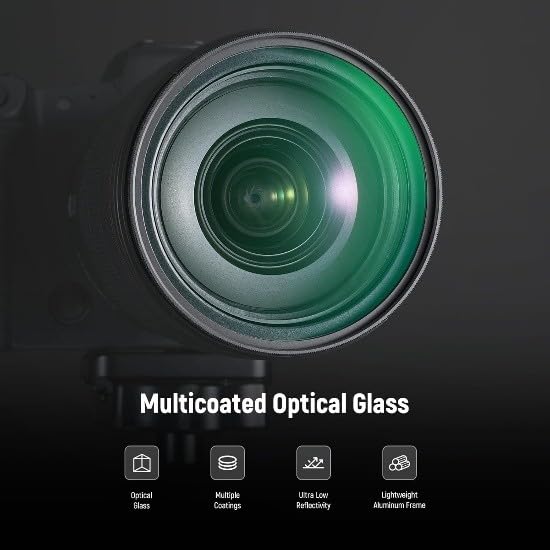 Neewer 67mm Black Diffusion 1/4 Filter - Mist Cinematic Effect, Ultra Slim Dreamy Soft Filter with Nano Coatings for Portrait Photography customer photo 2