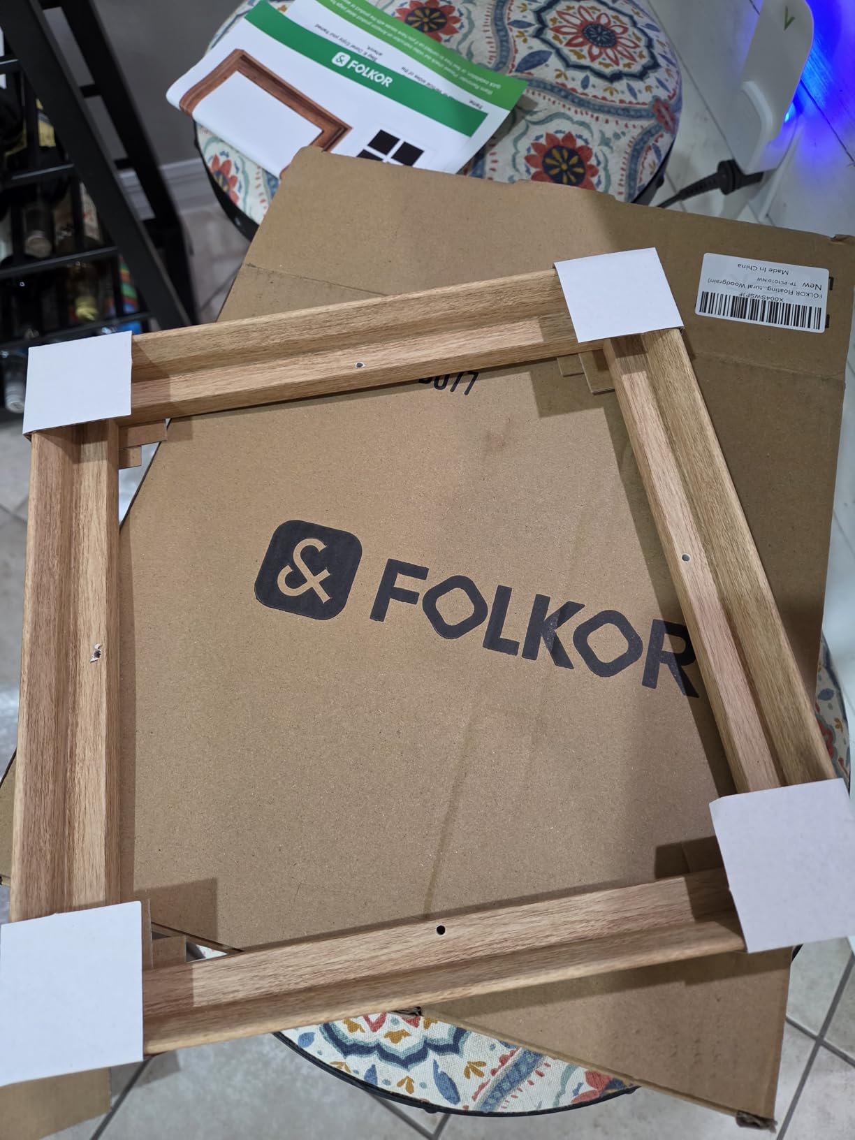 Canvas Floater Frame for 8x8 Prints or Oil Paintings, 2 Pack 0.9