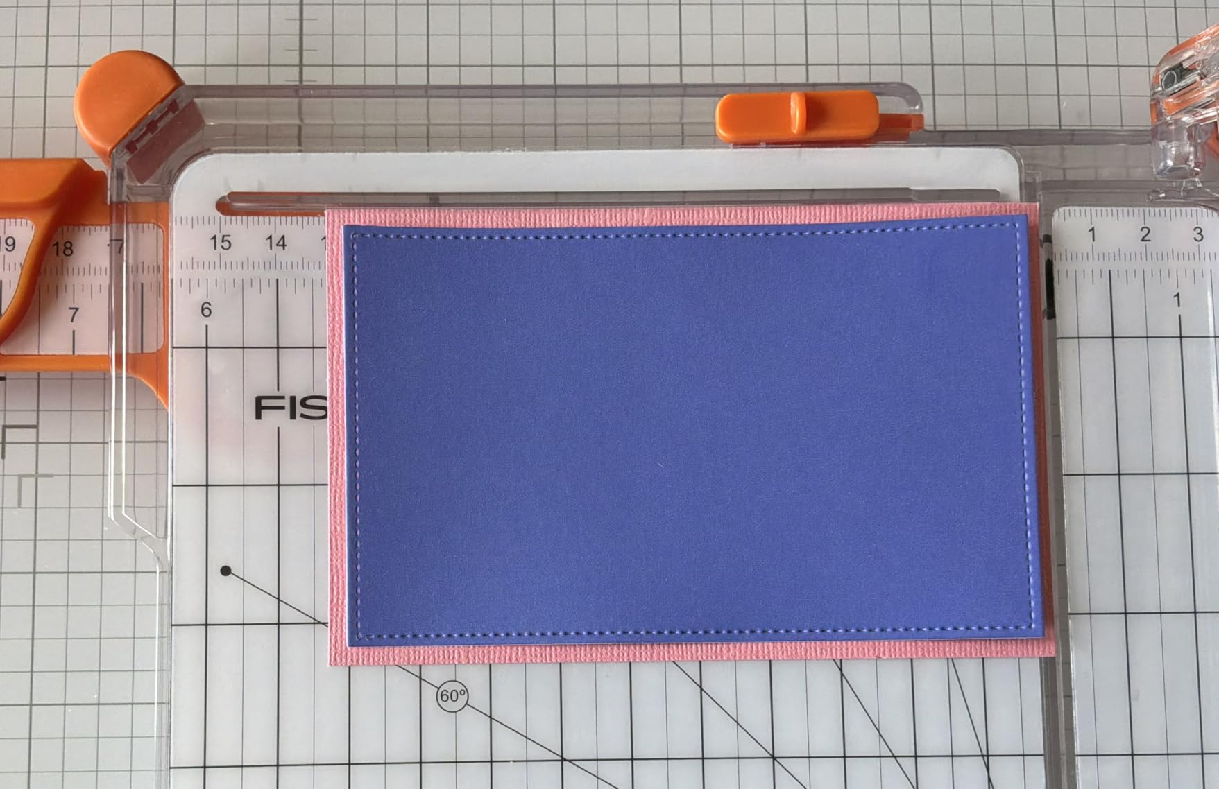 Fiskars Precision Paper Trimmer, Easy and Accurate Crafting Tool, Cuts Straight for Crafts, Cards, and More customer photo 1