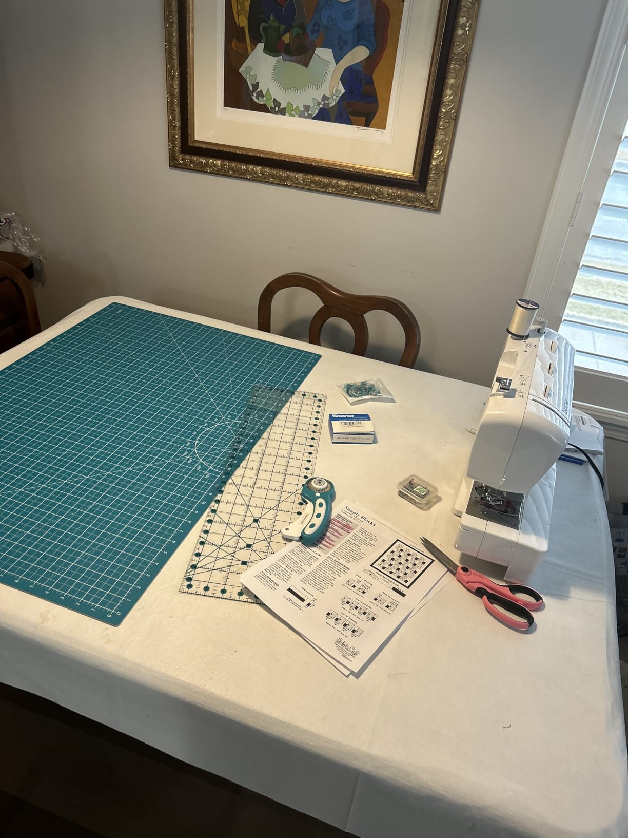 Sewing Ruler, 5 Piece Quilting Rulers, 3x17 Inch, 1.5x17 Inch, 3x12 Inch, 1.5x10 Inch, 1x6 Inch, Acrylic Ruler, Cutting Ruler with Non-Slip Rings customer photo 1