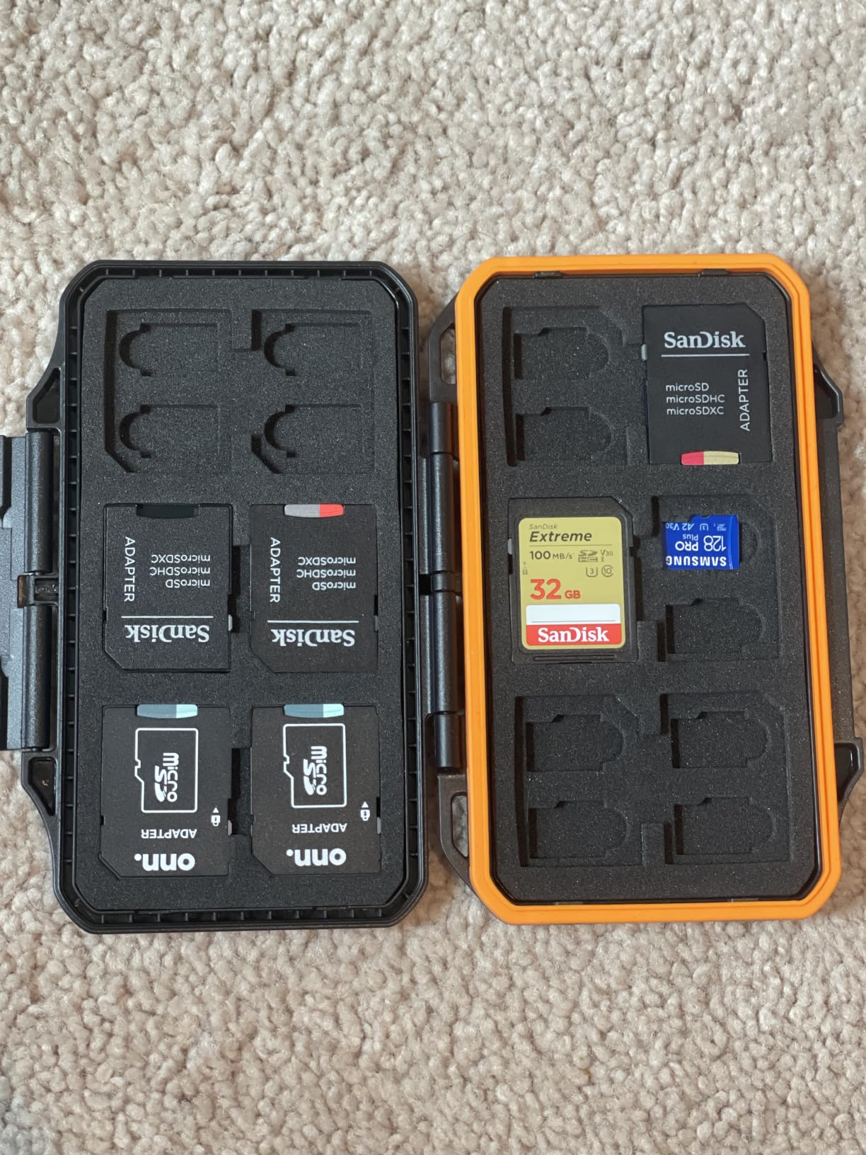 K&F CONCEPT 6 Slots XQD Cfexpress Type-B Card Holder, Water-Resistant Memory Card Storage Carrying Case, Shockproof Card Protection Box Organizer customer photo 1
