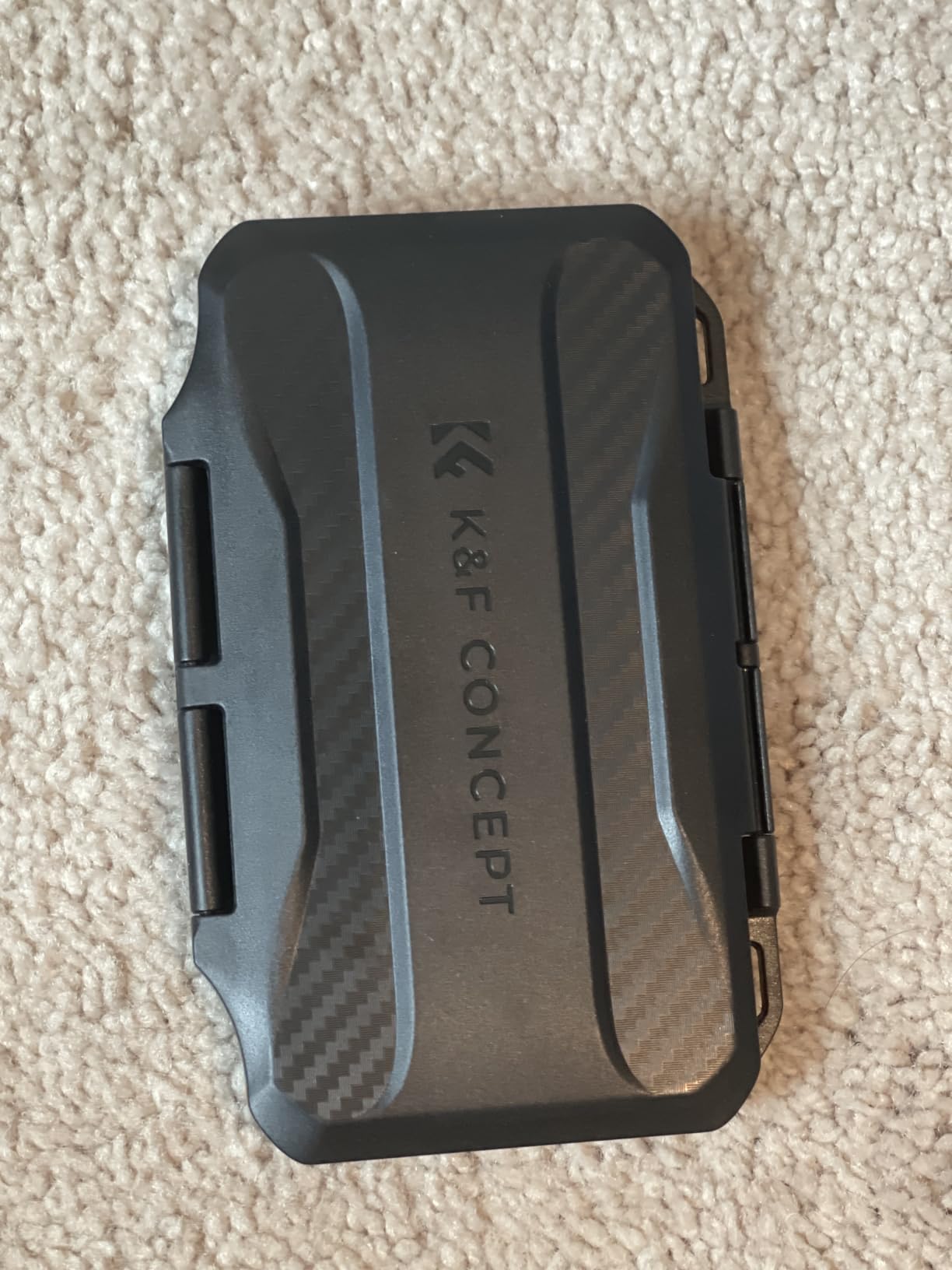 K&F CONCEPT 6 Slots XQD Cfexpress Type-B Card Holder, Water-Resistant Memory Card Storage Carrying Case, Shockproof Card Protection Box Organizer customer photo 2