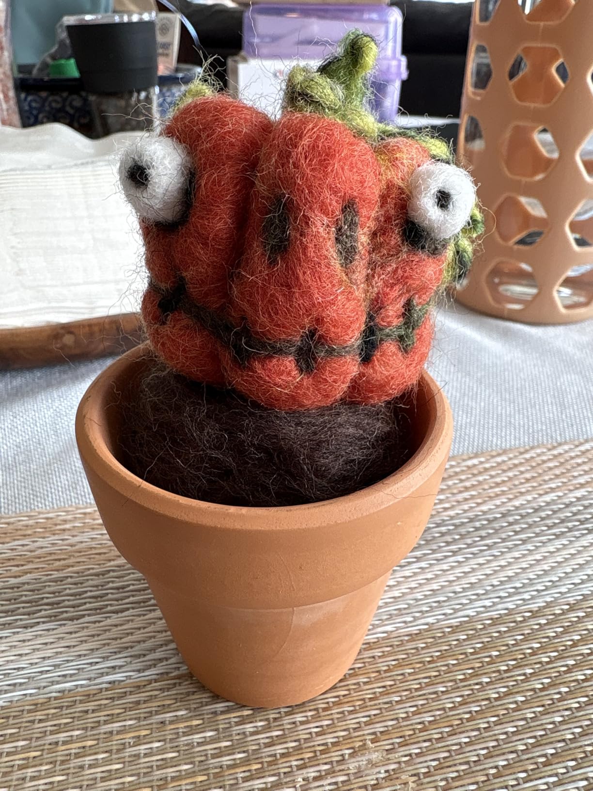 Woolbuddy Needle Felting Kit, Mushroom Monster Craft for Beginner Adults, Includes Supplies and Instructions, Creative Design for Unique DIY Projects customer photo 2