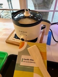 Beeswax Candle Making Kit for Adult, Make Your Own Beeswax Candle Kit Including Wax Melter Temperature Control,Cotton Wick,Wick Stickers customer photo 1