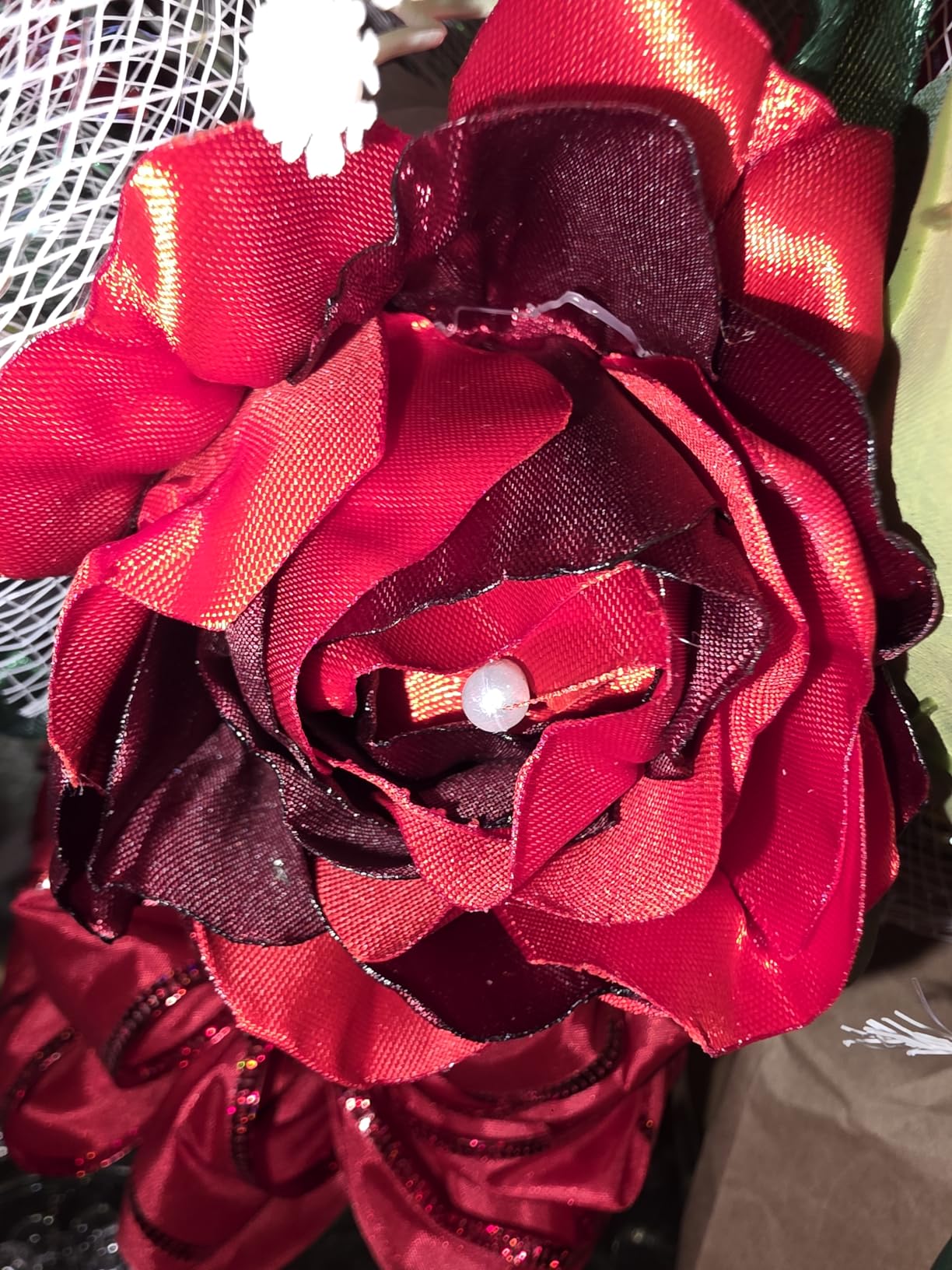 Corsage Pins, Colourful Boutonniere Pin, Teardrop Pearl Sewing Pins, Long 2inch Boutineer Pin, 100PCS Bouquet Straight Pin for Sewing, Wedding, Jewelry, Flower DIY Decoration, Quilting and Craft customer photo 2