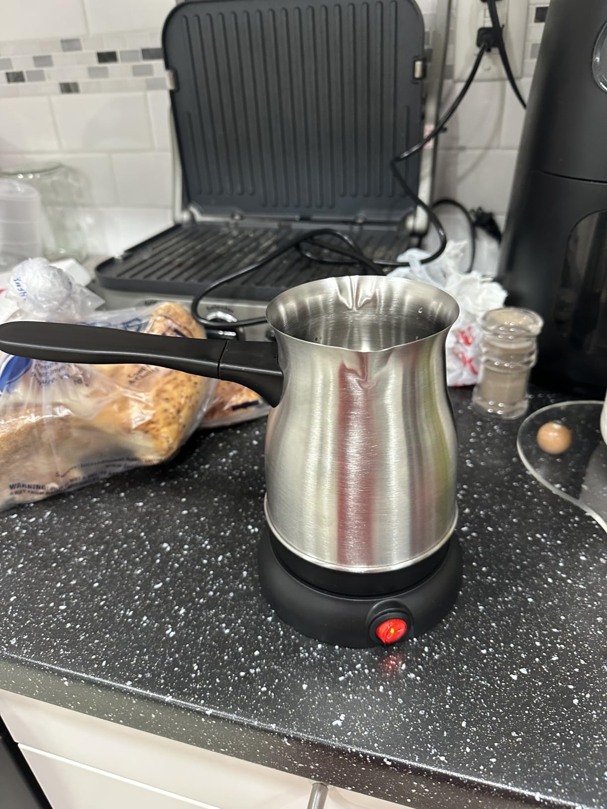 TOKPELA Wax Melter for Candle Making, Stainless Steel Electric Candle Wax Melter, Double Pouring Spout Candle Wax Melting Pot with 51IN Cord and Hot Plate customer photo 1
