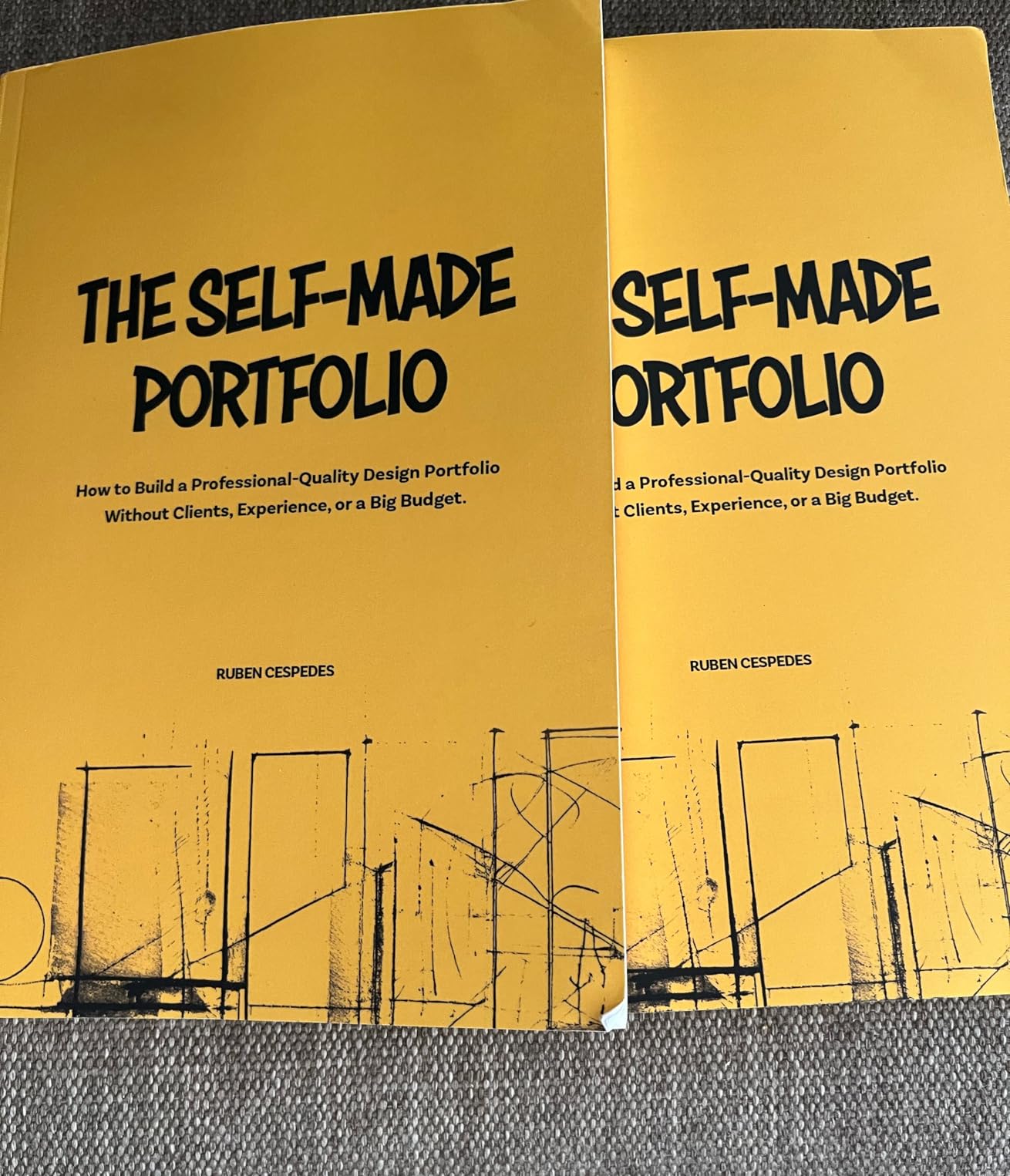 The Self-Made Portfolio: How to Build a Professional-Quality Design Portfolio Without Clients, Experience, or a Big Budget. customer photo 2