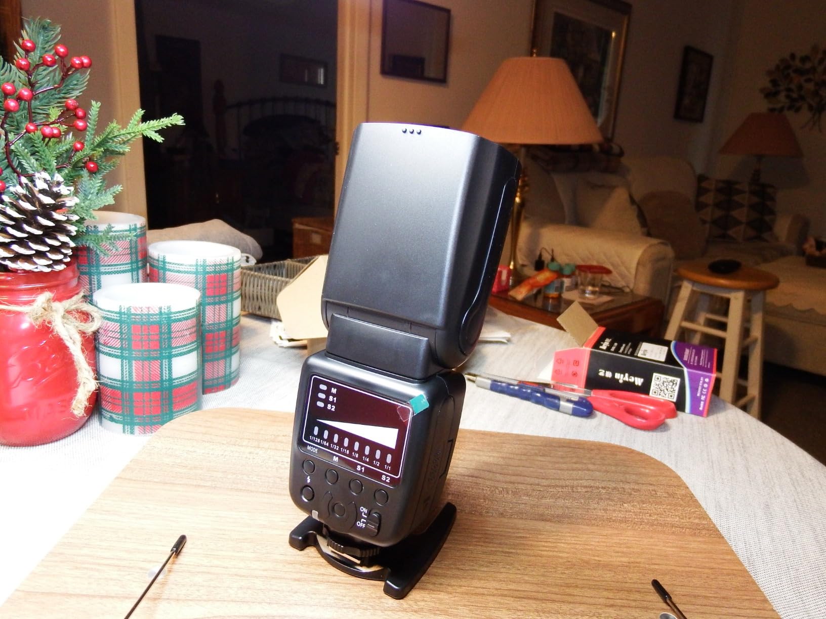 PHOTOOLEX FK300G Camera Flash Speedlite with Flash Trigger for Canon Nikon Sony Panasonic Olympus Fujifilm Pentax Sigma Minolta Leica and Other SLR Digital Cameras and Digital Cameras customer photo 2
