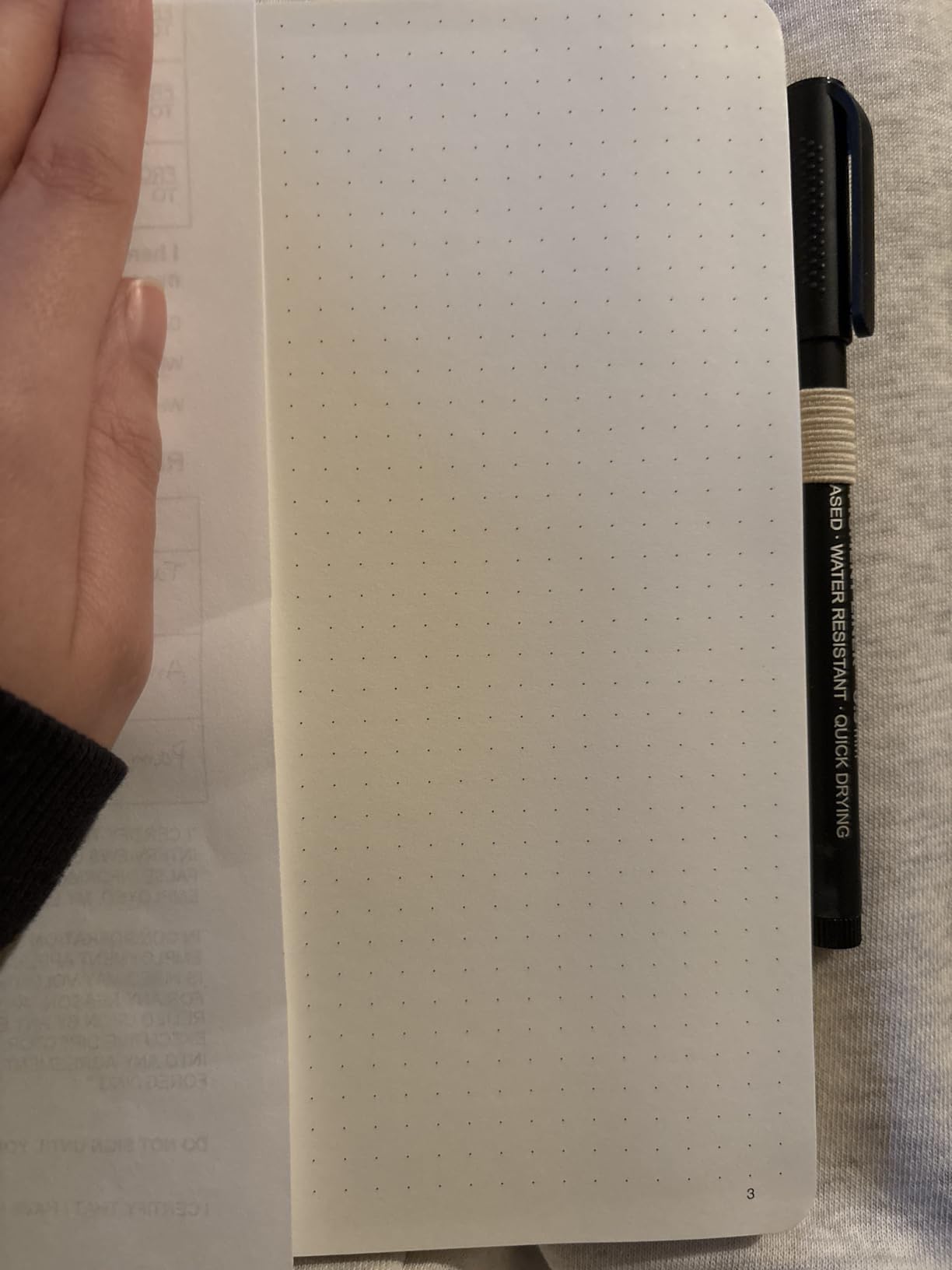 &And Per Se Journaling Supplies - Journaling Kit with Dotted Notebook, Stencils, Stickers, Washi Tapes & Colored Pens for Beginners (Dark Blue) customer photo 1