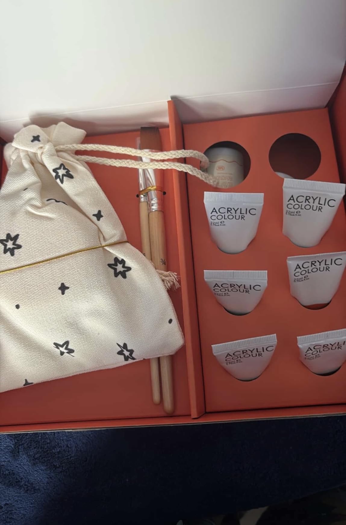 DIY Air Dry Clay Pottery Kit for Adults - Complete Craft Set with Tools, Paints & Guide - Beginner Friendly - No Kiln Needed - Unique Gift for Women - Muditation by PinchIt customer photo 1