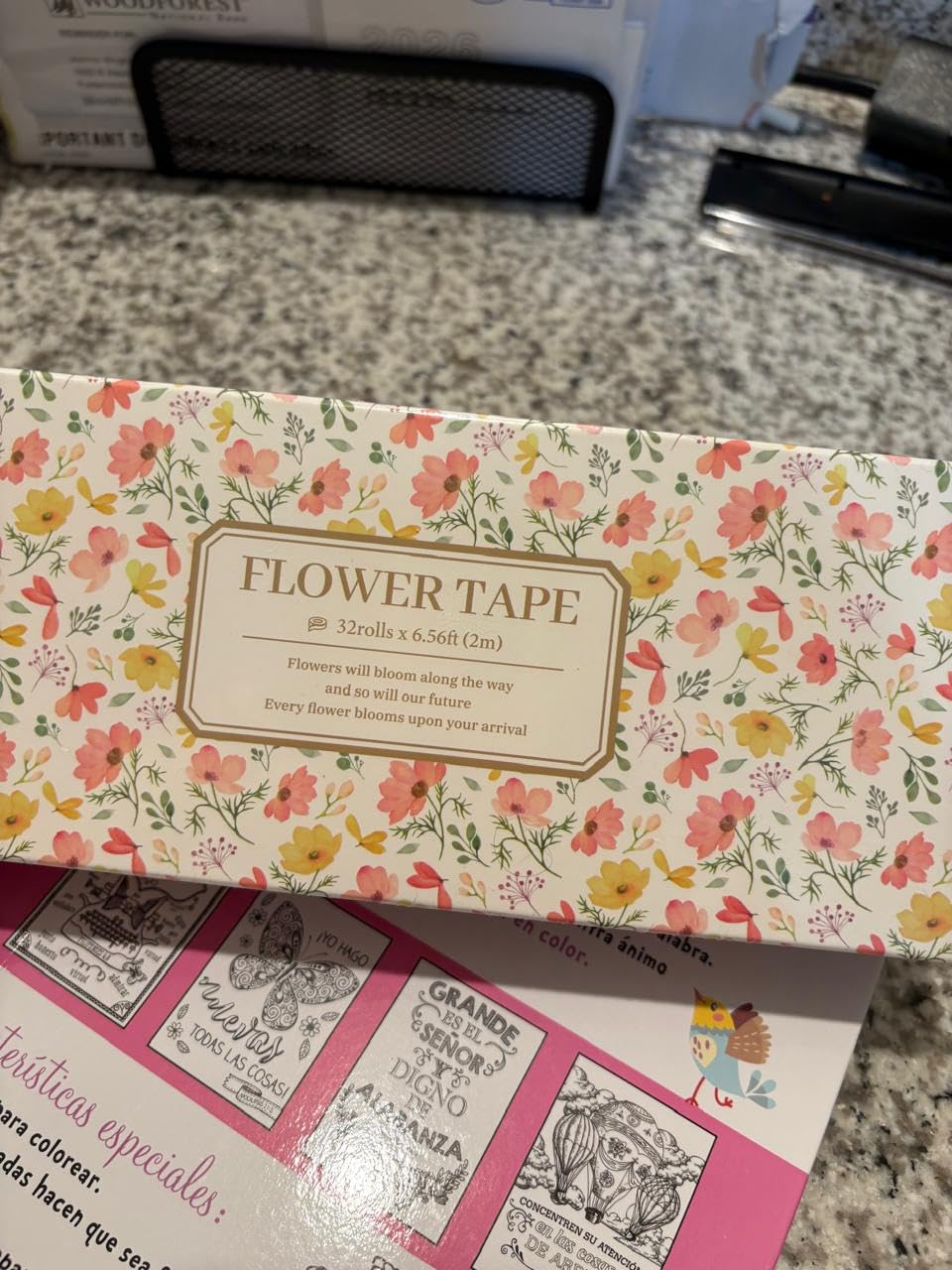 PAGEMORE 32 Rolls Colorful Cute Floral Writable Washi Tape Set, Decorative Tapes for Scrapbooking and Journaling, Junk Journal Supplies, Bullet Journaling for Women Girl 5-30mm Wide 9.84ft Long/Roll customer photo 1