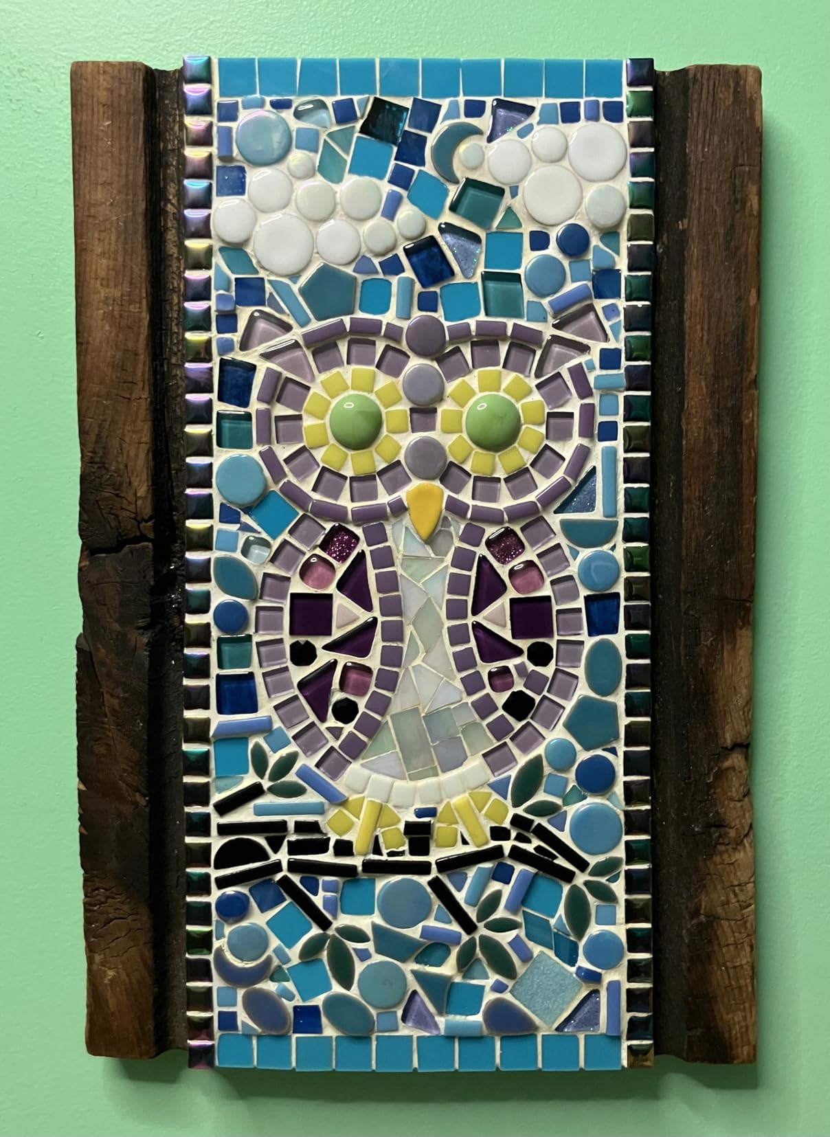 FIVEIZERO 420g Mosaic Tiles for Crafts - 280Pcs Glass Mosaic Kits, Mixed Shapes Mosaic Glass Pieces for Art, Irregular Tiny Mosaic Tile for DIY Projects, Home Decoration (Mix) customer photo 2