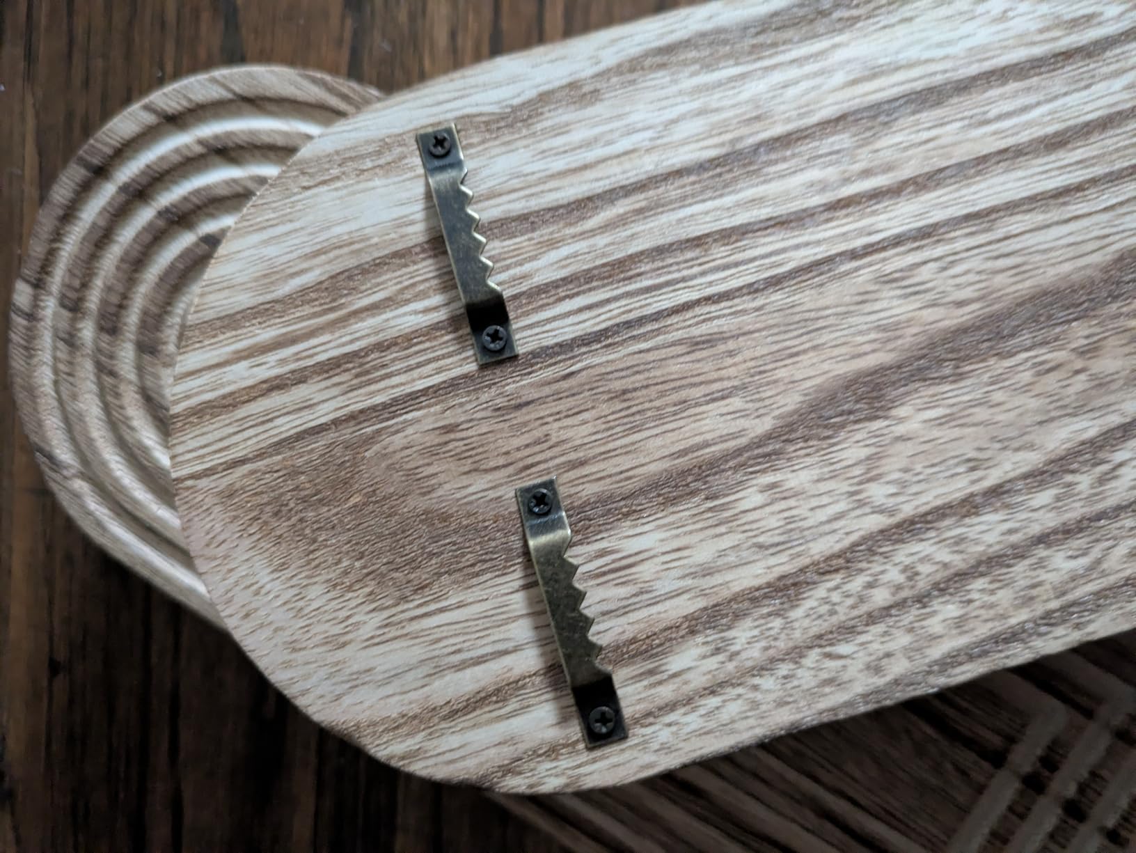 Wooden Wall Planter Vase Set of 2, Boho Hanging Planter for Indoor Plants & Flowers, Natural Wood Wall-Mounted Planters for Art Home Decor - Living Room, Bedroom, Bathroom, Patio (Brown) customer photo 1