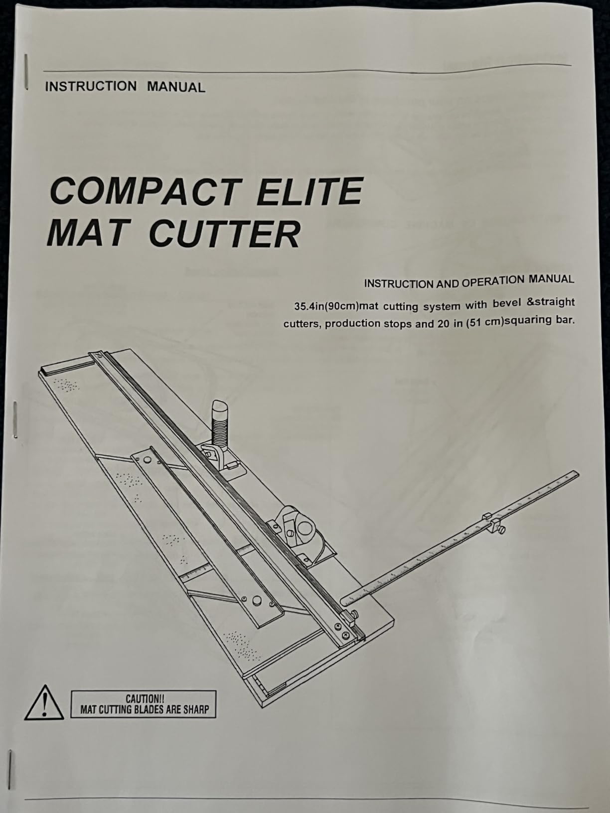 39in Compact Elite Mat Cutter, High Precision Mat Board Cutter for Picture Framing and Art Projects At-Home Framers customer photo 2